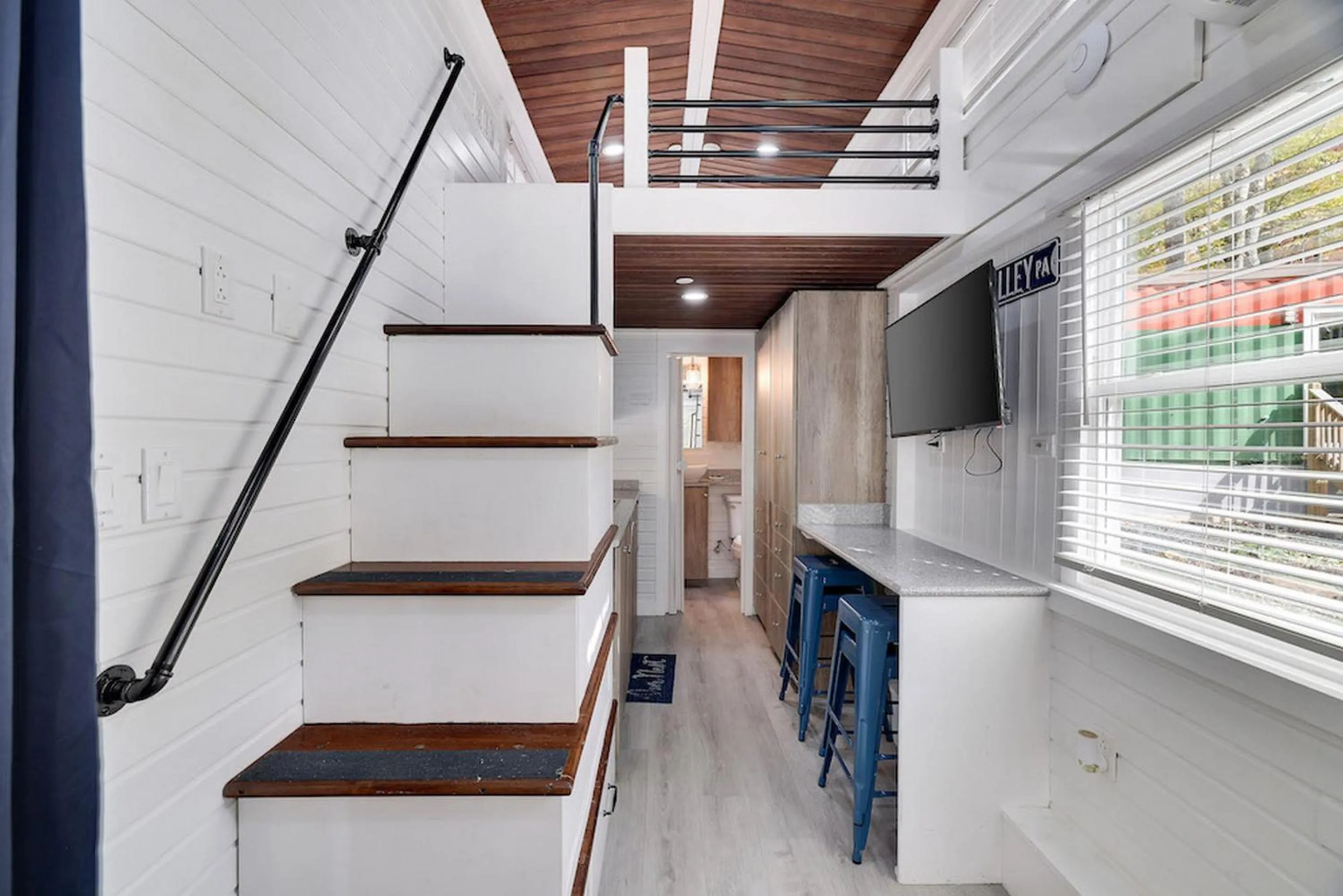 Living room in Camptel Poconos