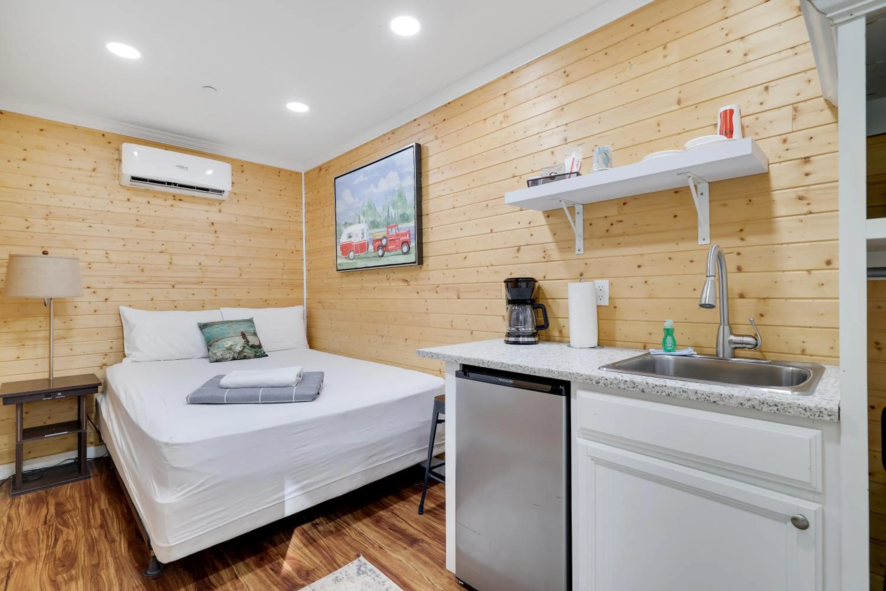 Bed in Camptel Poconos