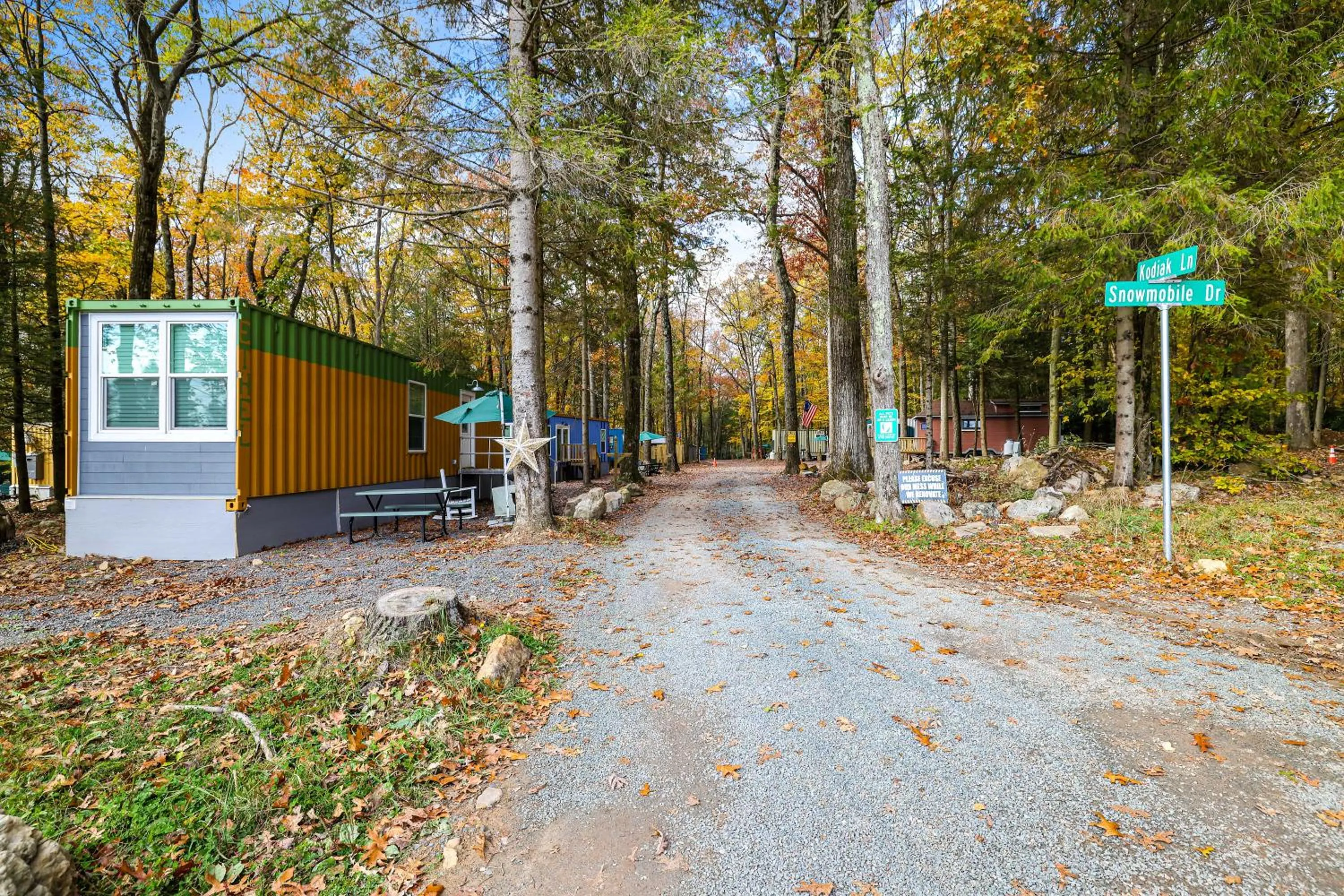 Natural landscape in Camptel Poconos