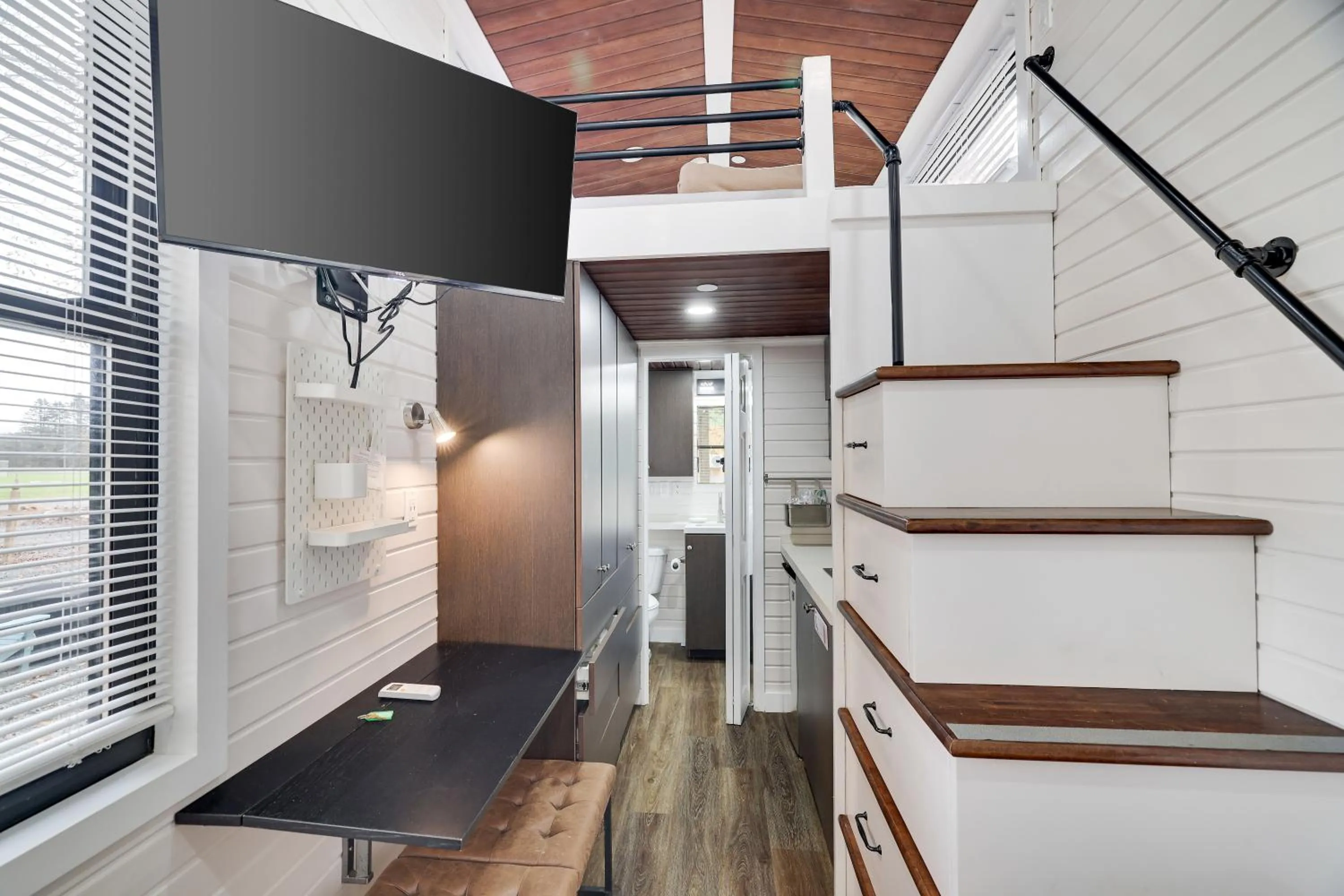 Living room in Camptel Poconos