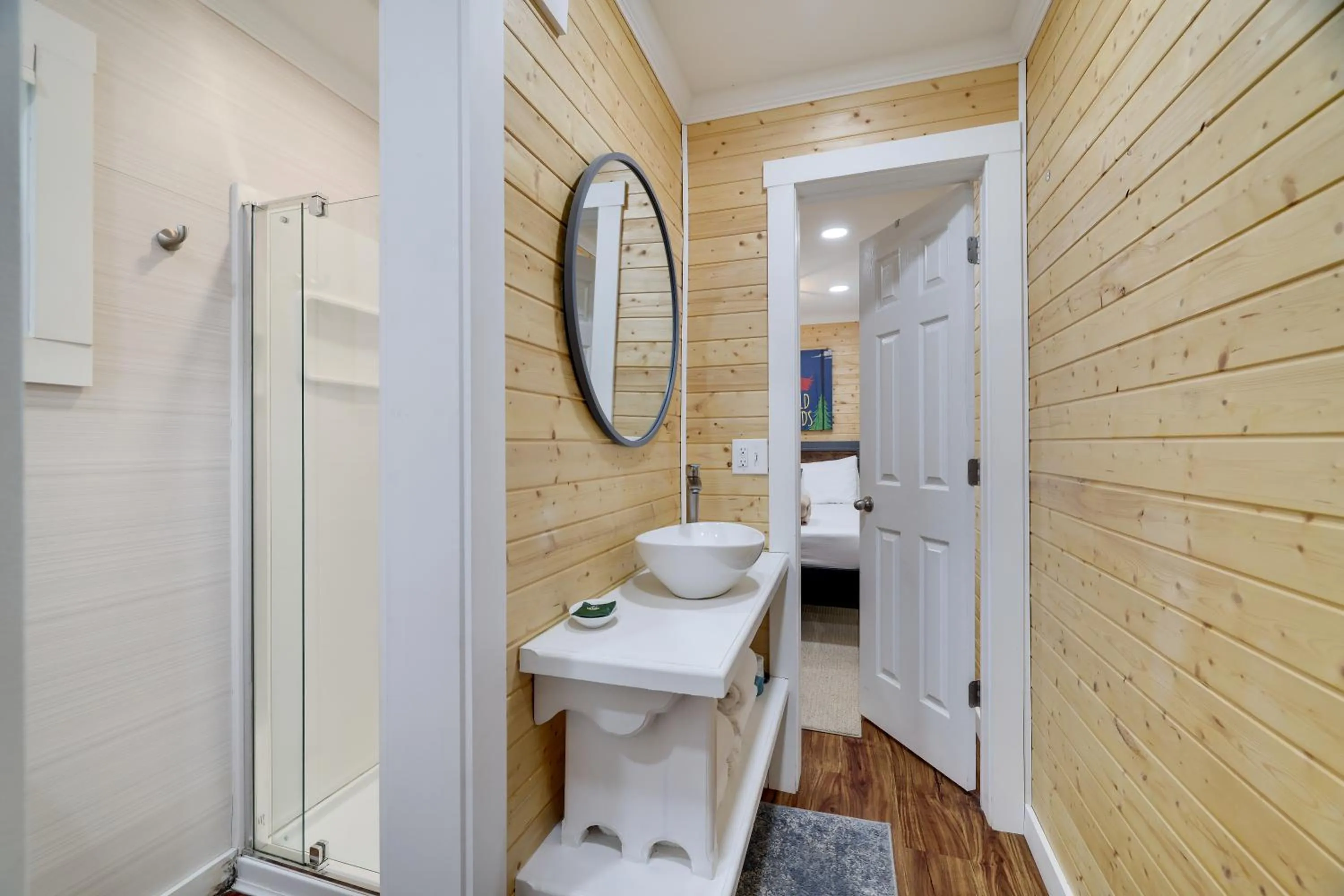 Bathroom in Camptel Poconos