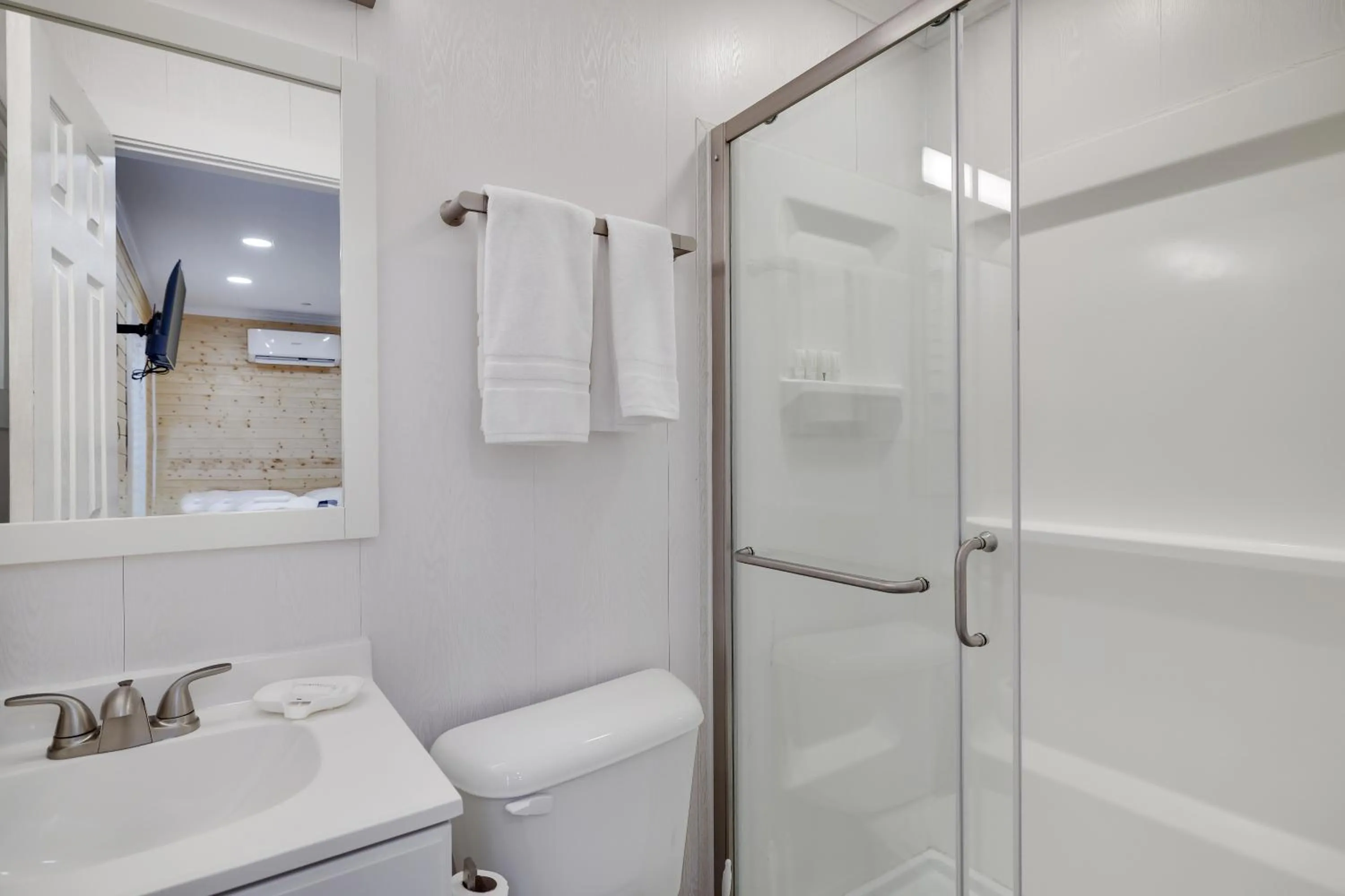 Shower in Camptel Poconos