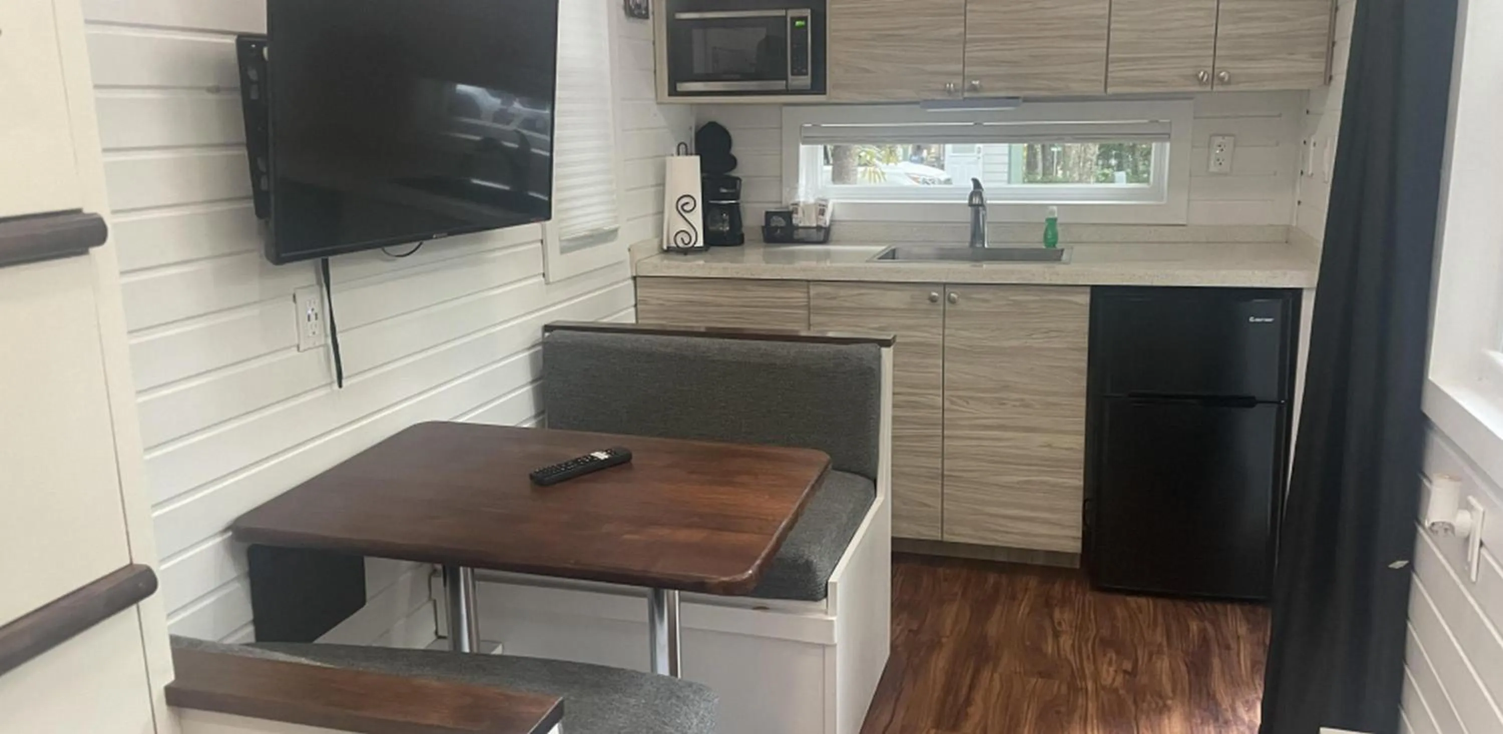 Kitchen or kitchenette in Camptel Poconos