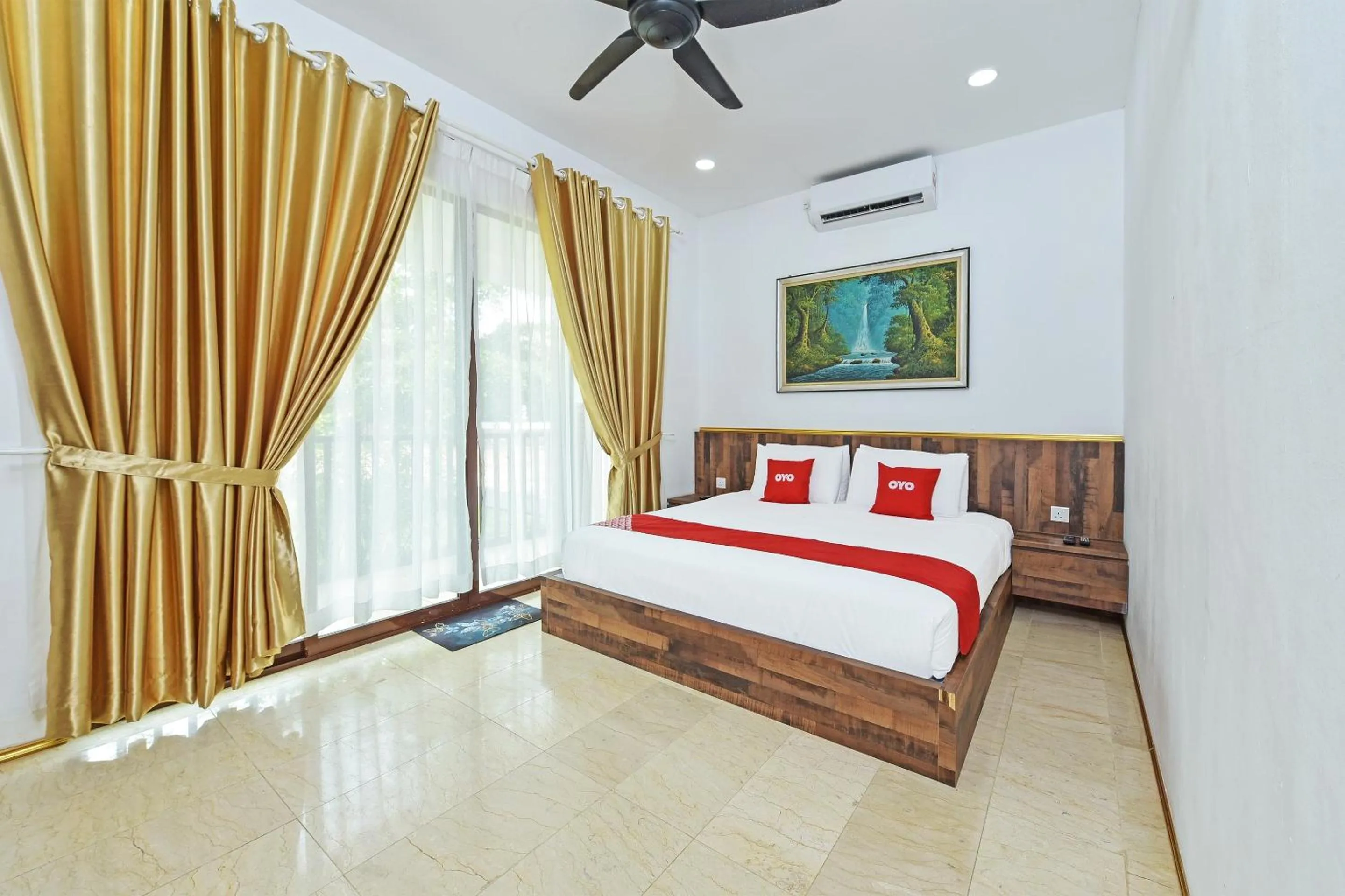 Bedroom, Bed in Hotel O Jentayu Homestay Pontian