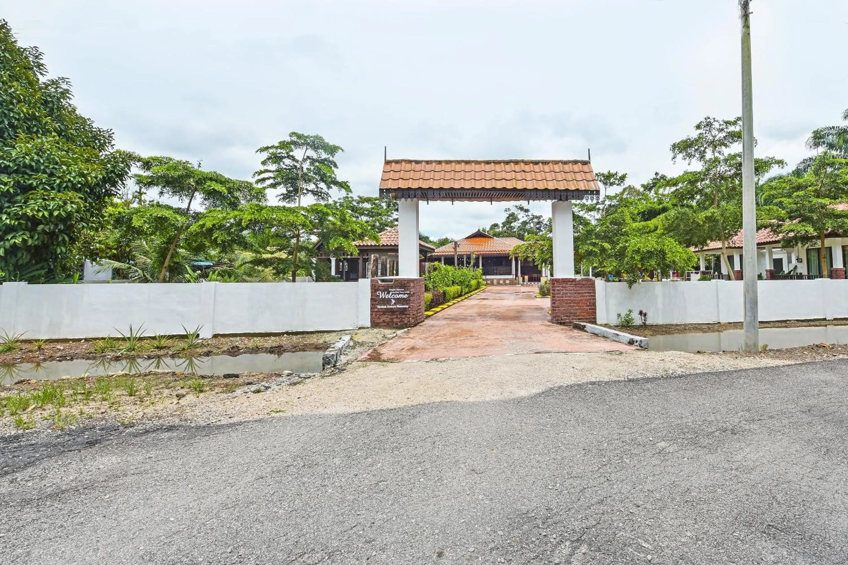 Facade/entrance in Hotel O Jentayu Homestay Pontian