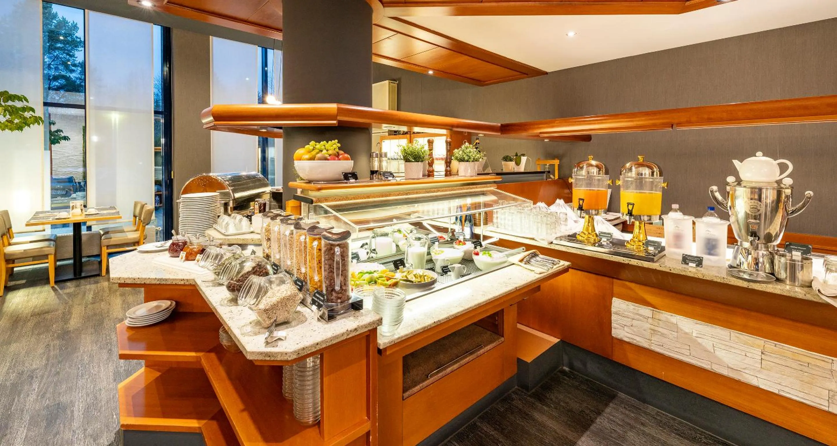 Buffet breakfast in Best Western Plaza Hotel Zwickau