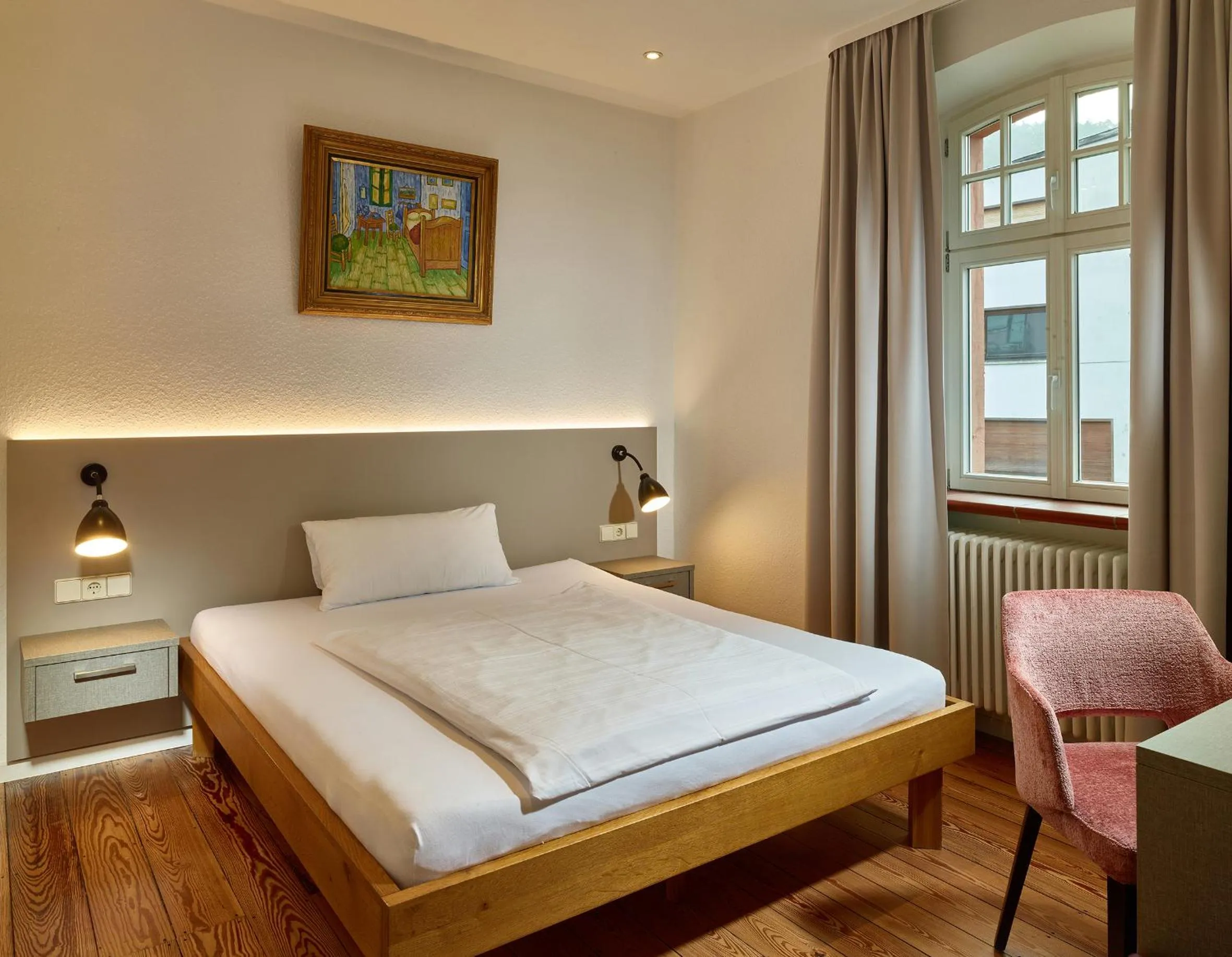 Photo of the whole room, Bed in Hotel & Restaurant Burgschänke