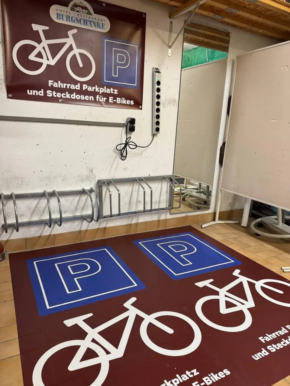 Cycling in Hotel & Restaurant Burgschänke