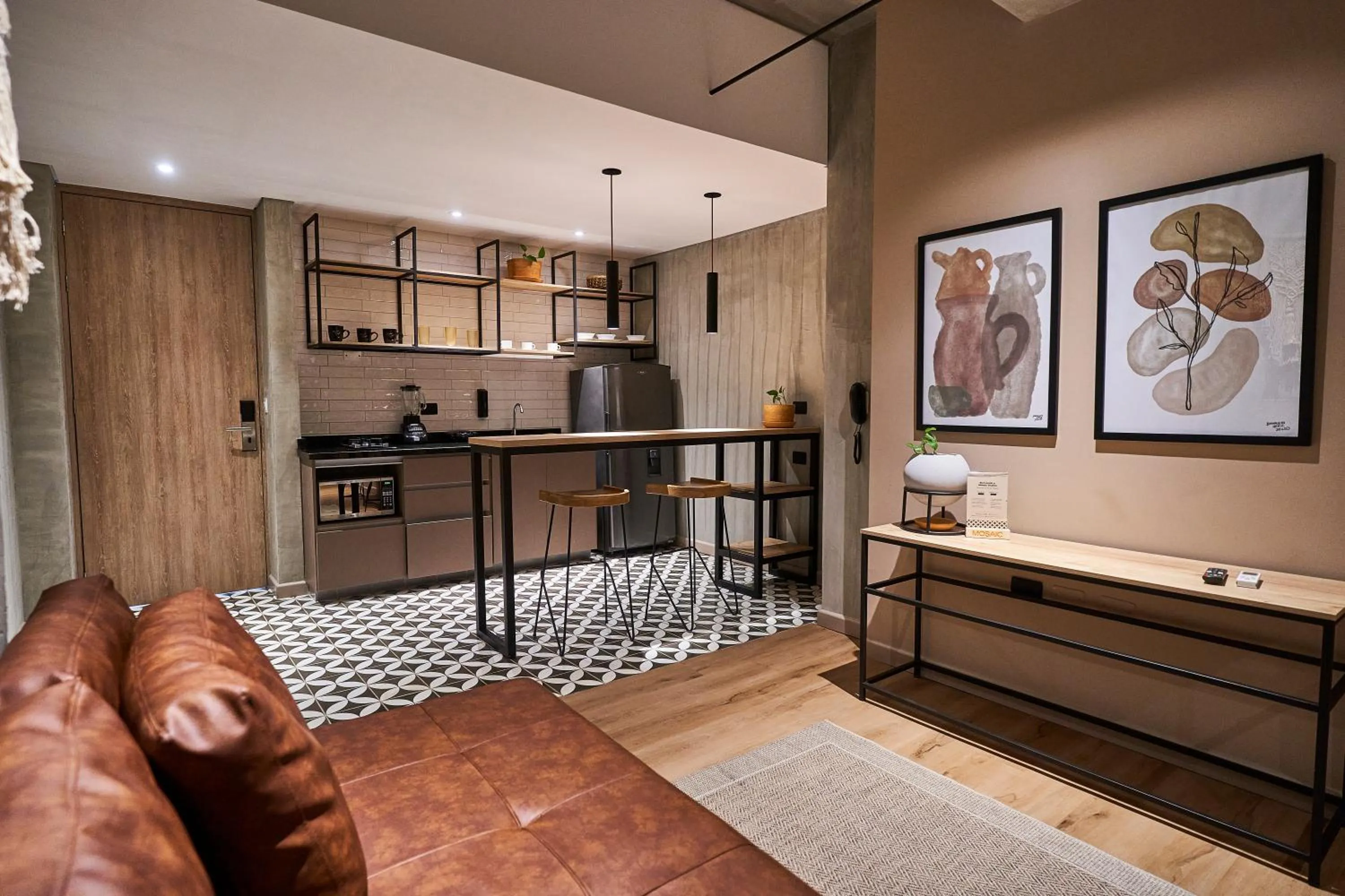 Kitchen or kitchenette in Mosaic Studios Buenavista