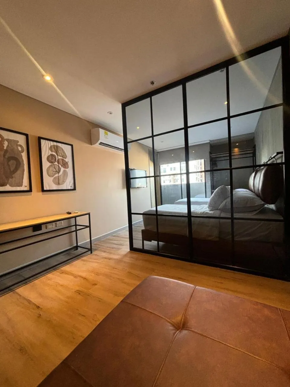 Bed in Mosaic Studios Buenavista