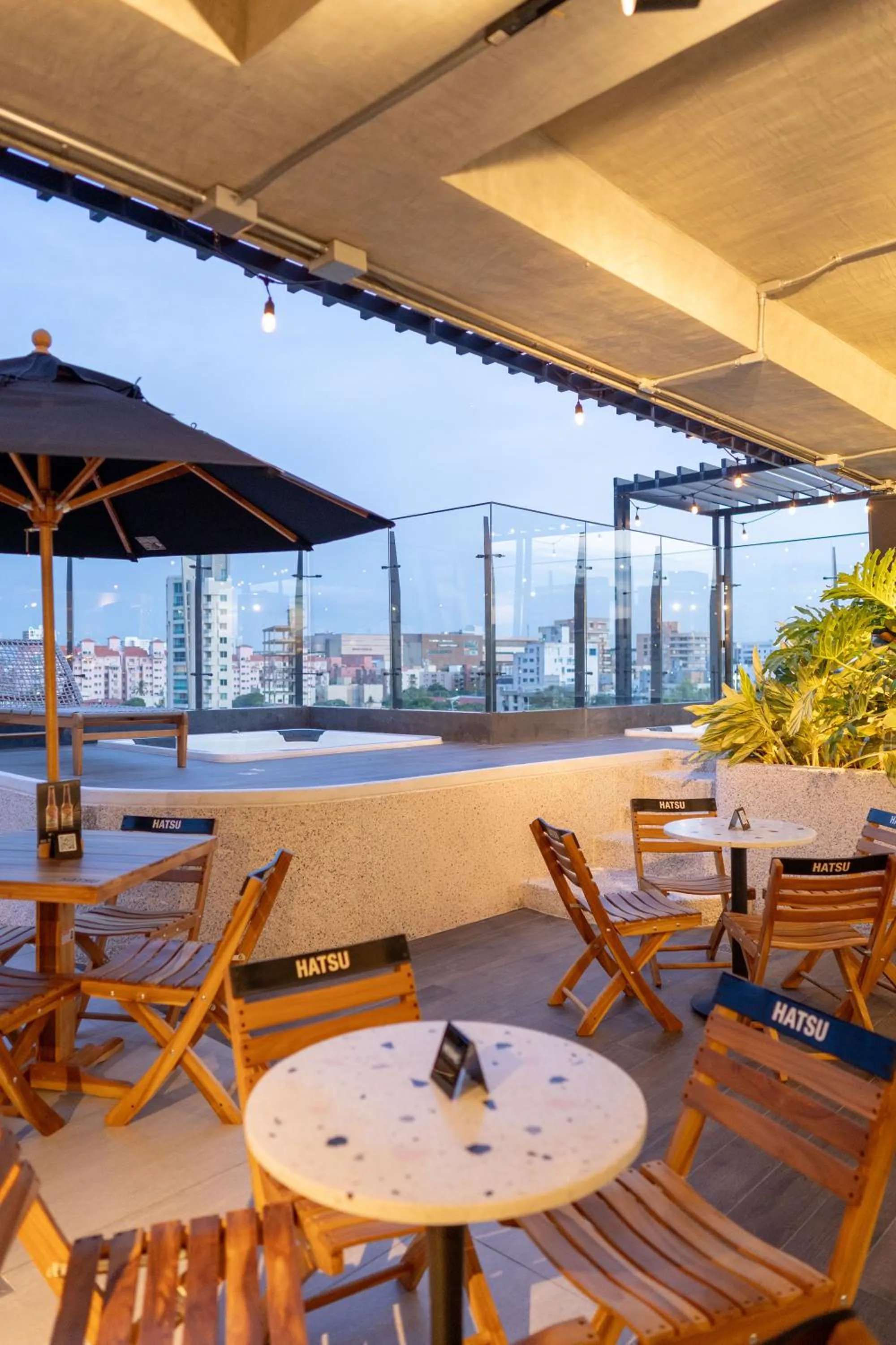 Hot Tub in Mosaic Studios Buenavista