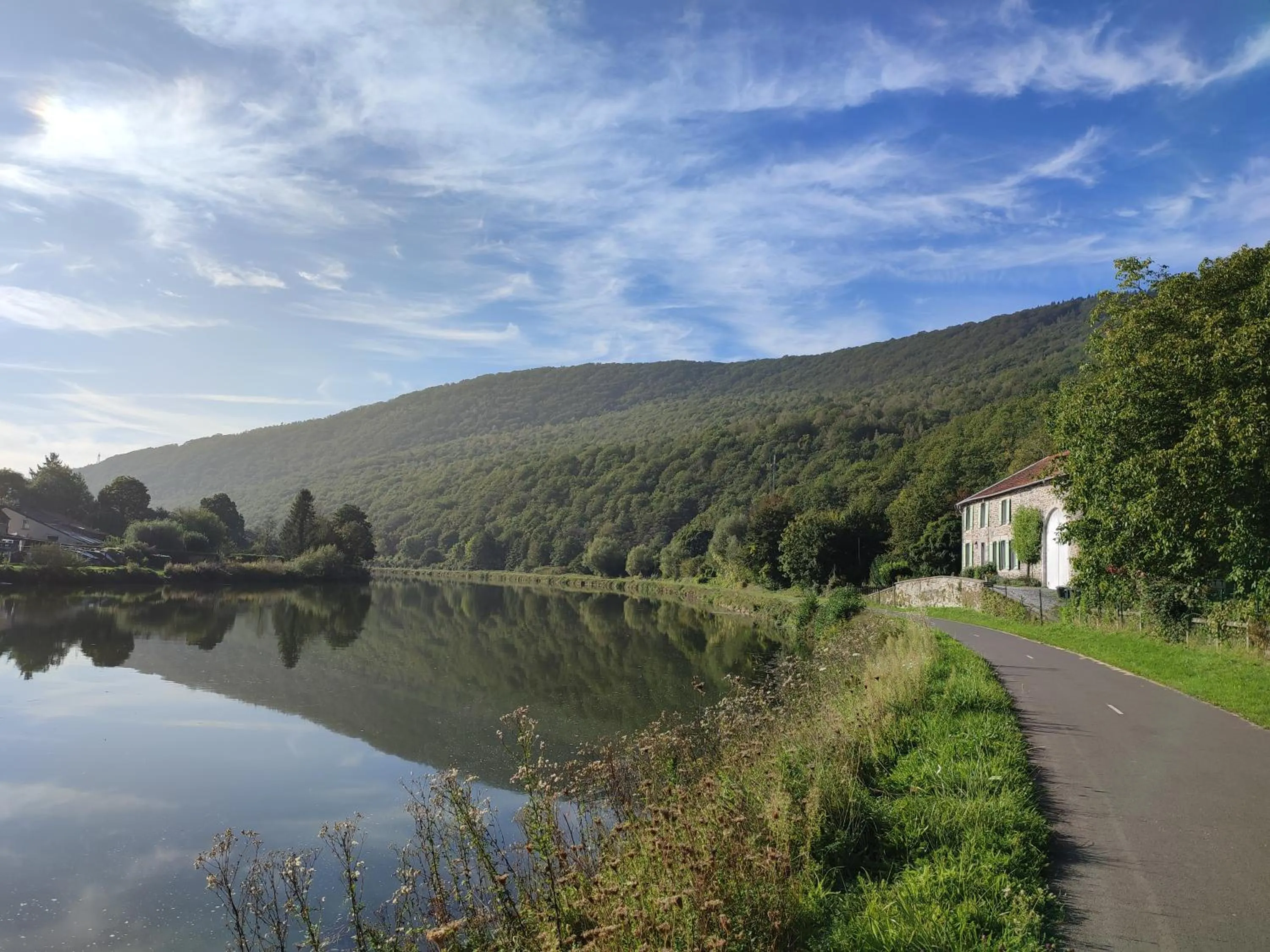 Mountain view in Entre Meuse et forêt