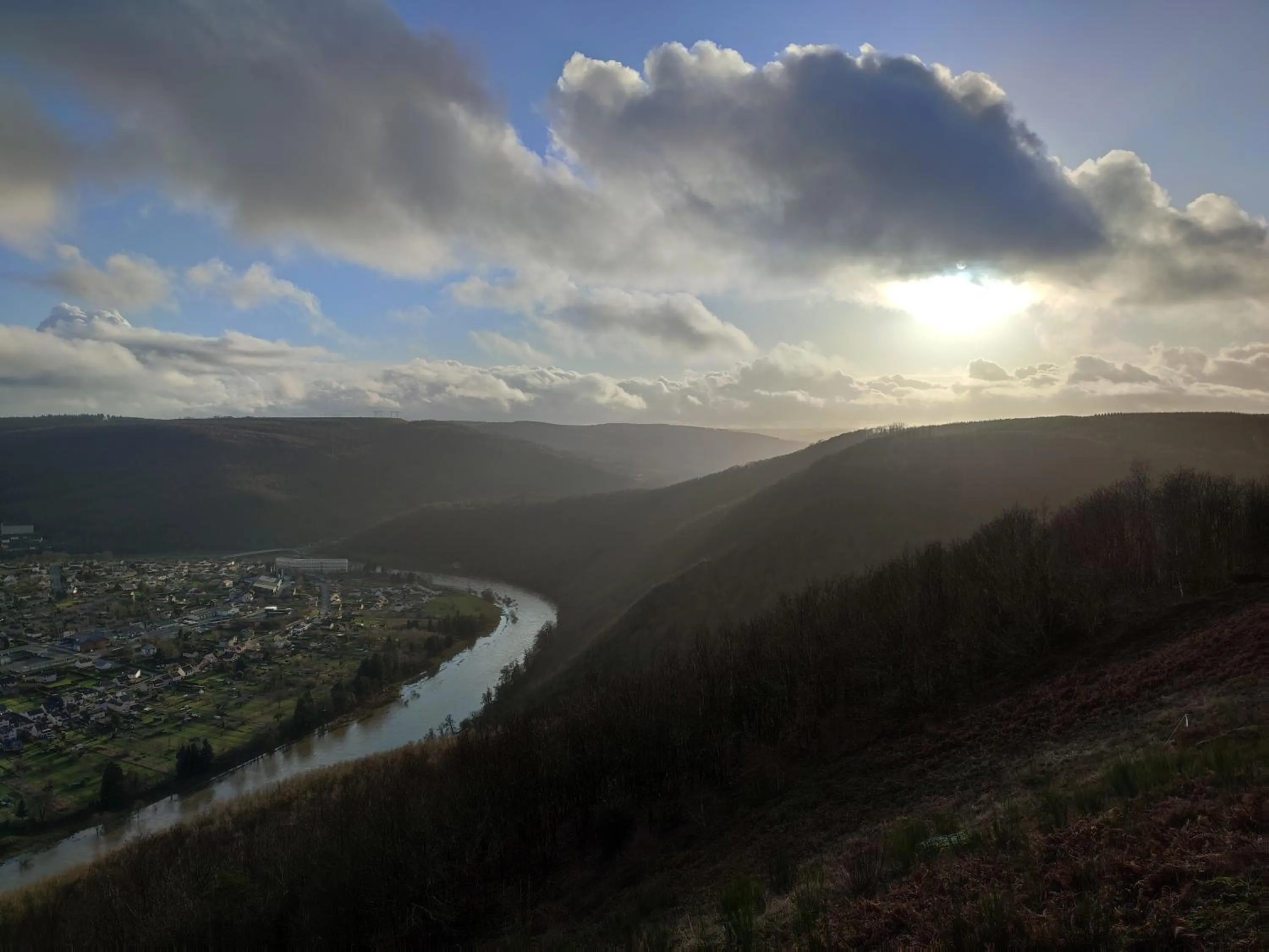 Bird's eye view in Entre Meuse et forêt