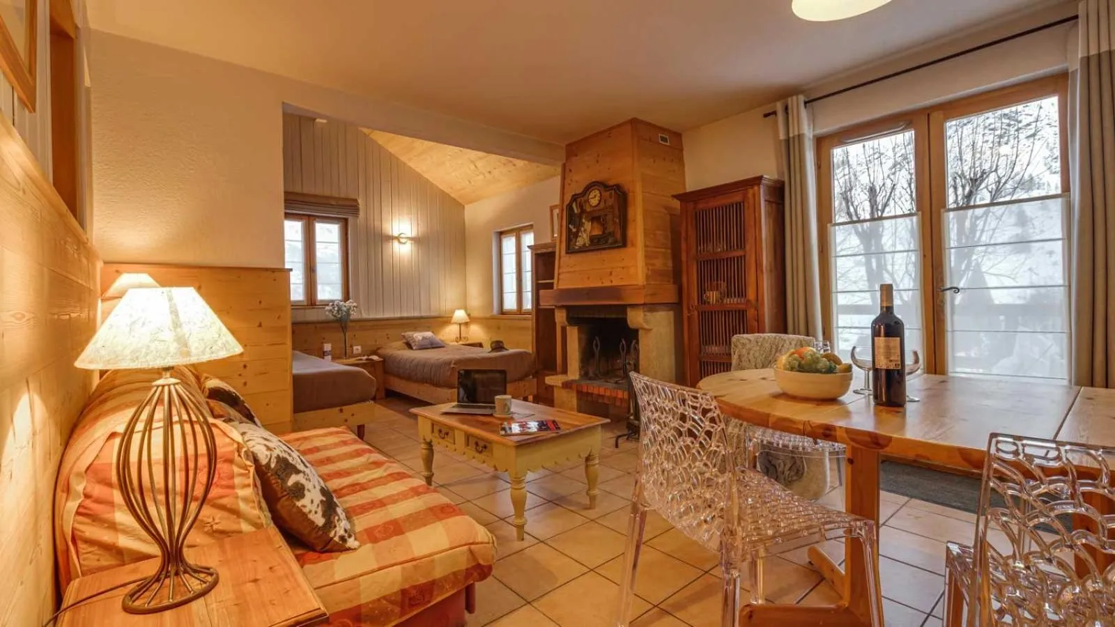 Living room in Cosy Appart'Hotel - Panoramic Village - La Grave