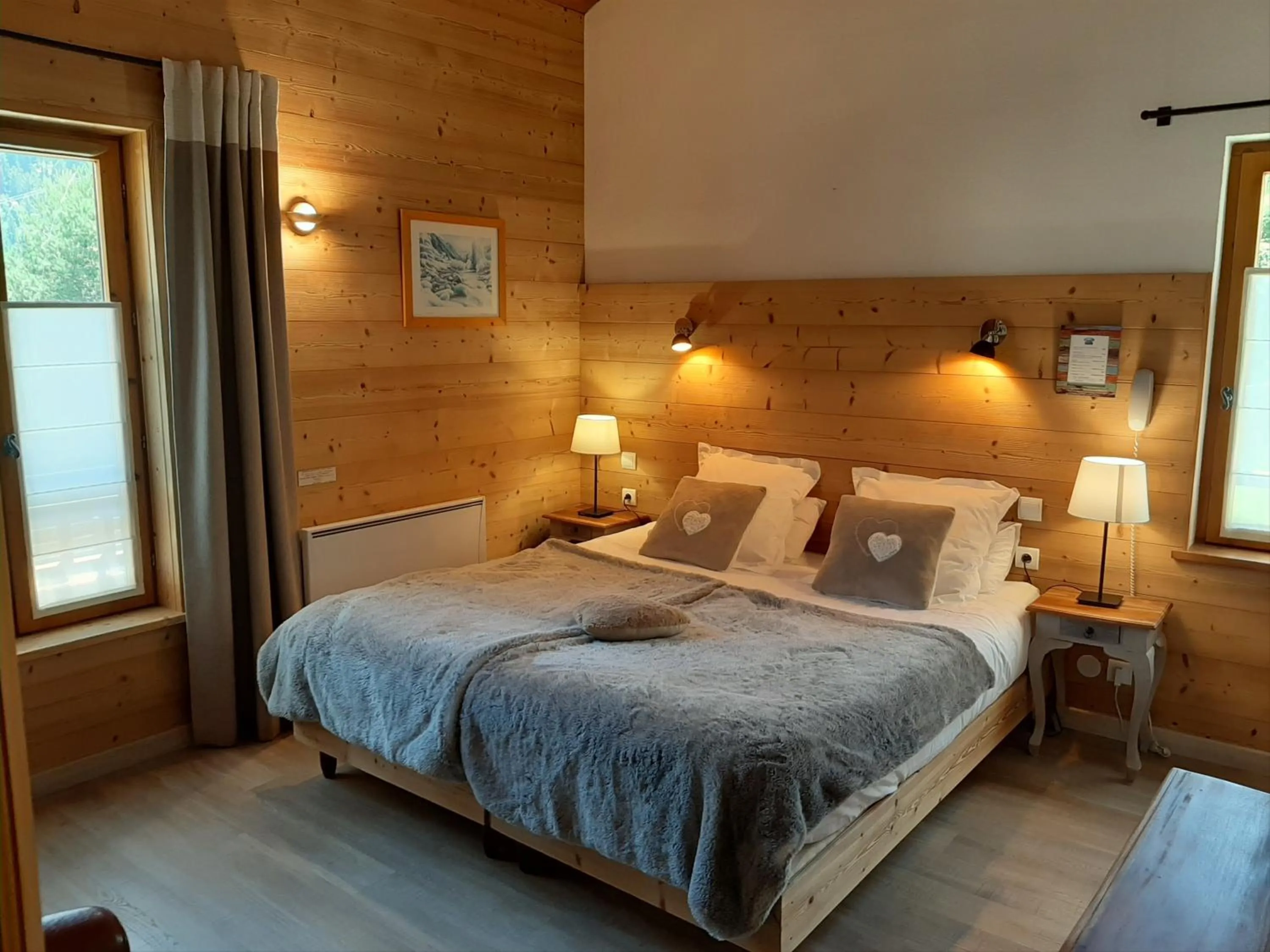 Bed in Cosy Appart'Hotel - Panoramic Village - La Grave