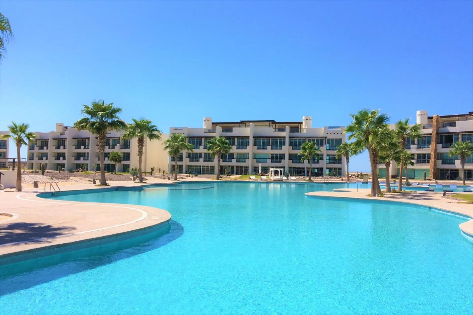 Pool view in Mayan Lakes 14-203 by Kivoya