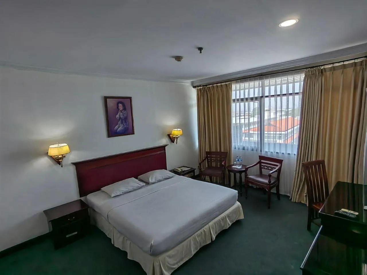 Bed in PIA Hotel Bandung