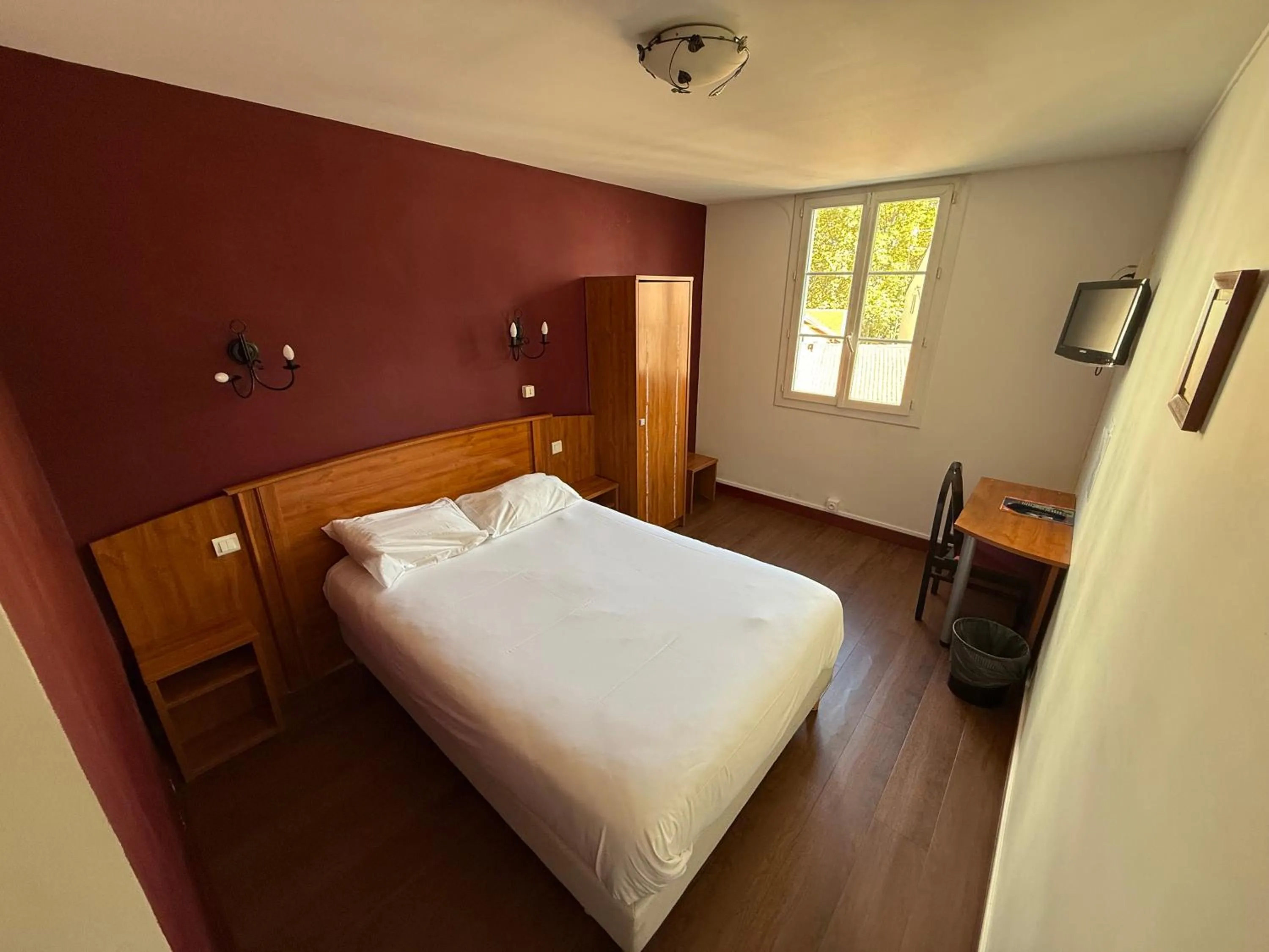 Bed in Hôtel Riquet