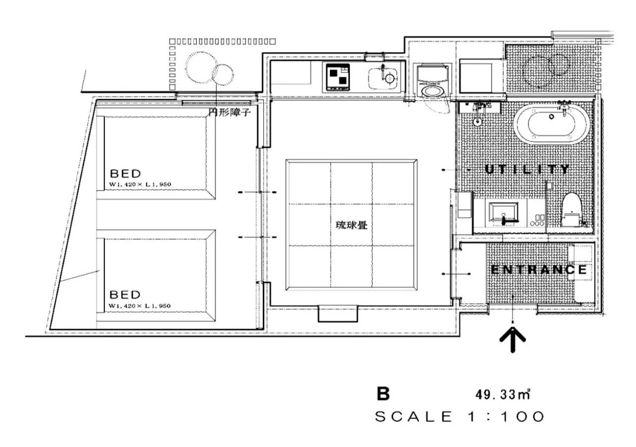 Floor plan in ATAMI SPRING TERRACE HOTEL