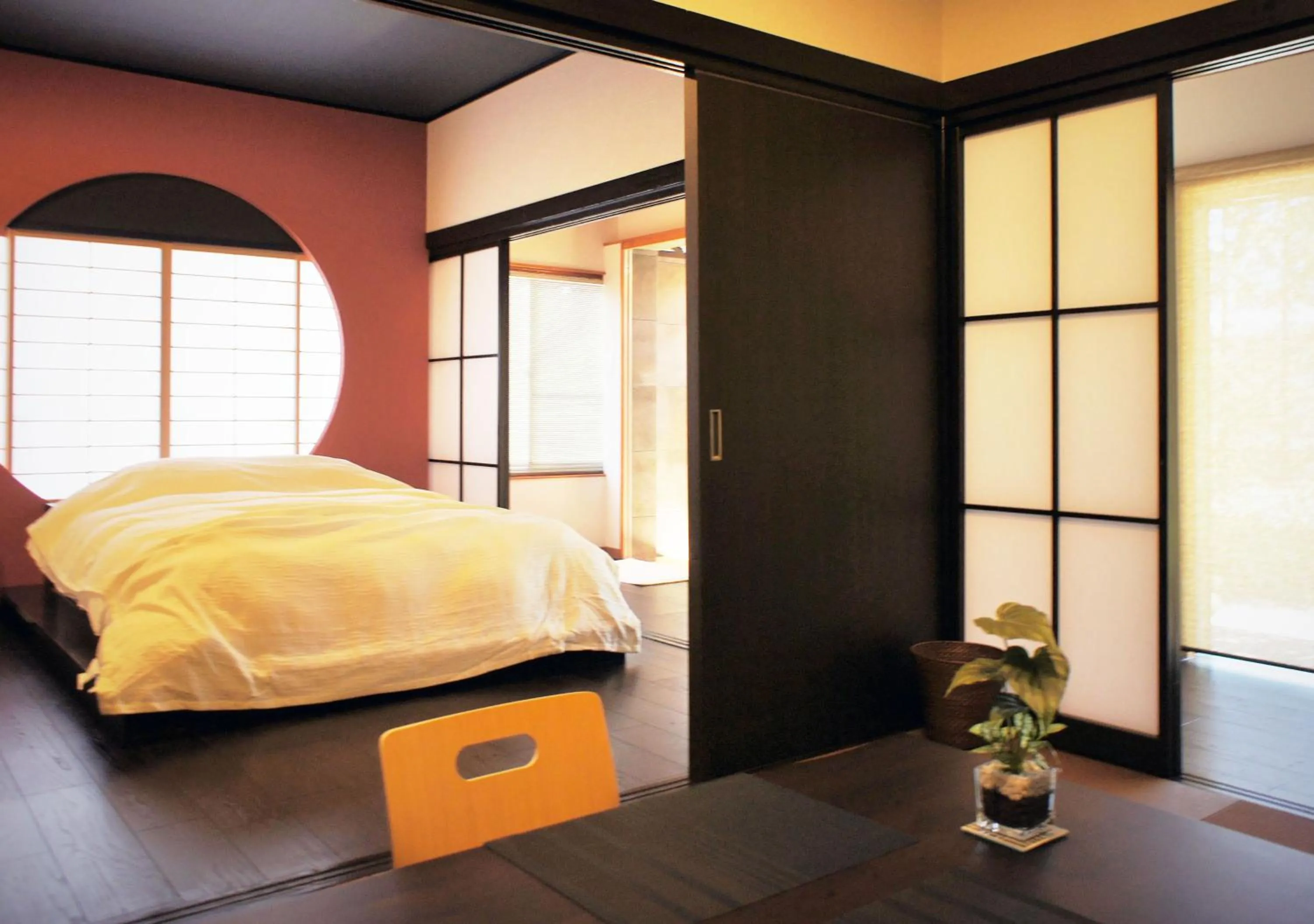 Bed in ATAMI SPRING TERRACE HOTEL