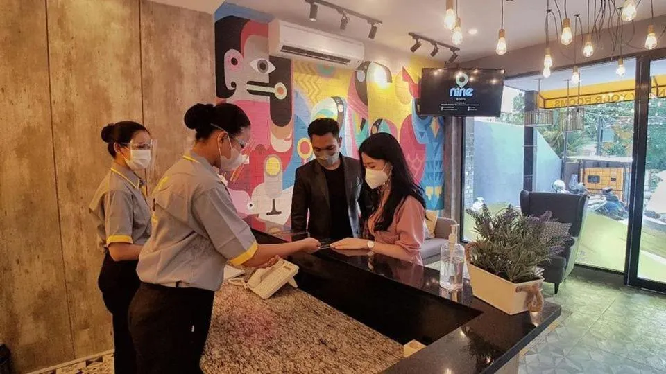 Lobby or reception in Nine Hotel