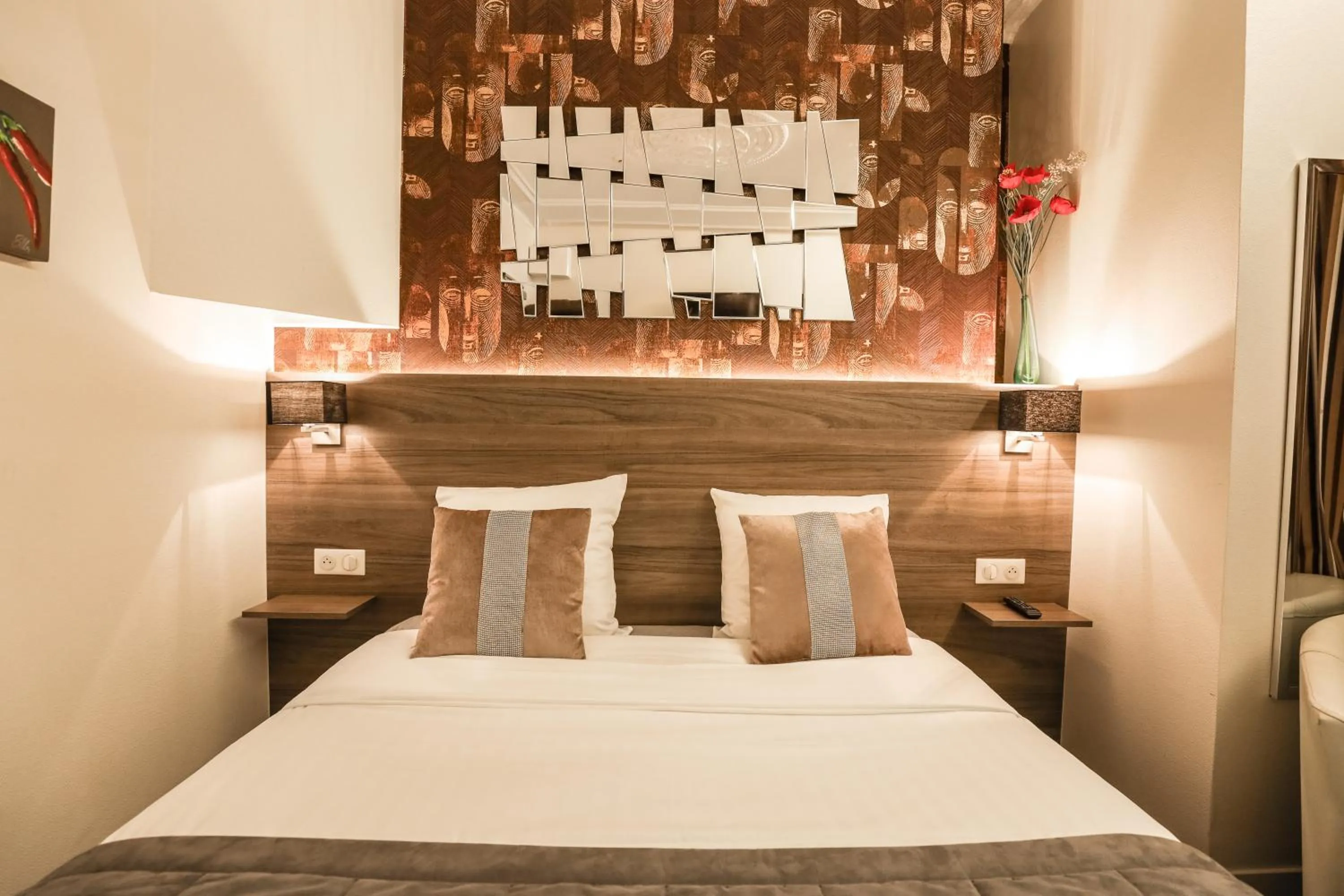 Bedroom, Bed in Hotel De La TA