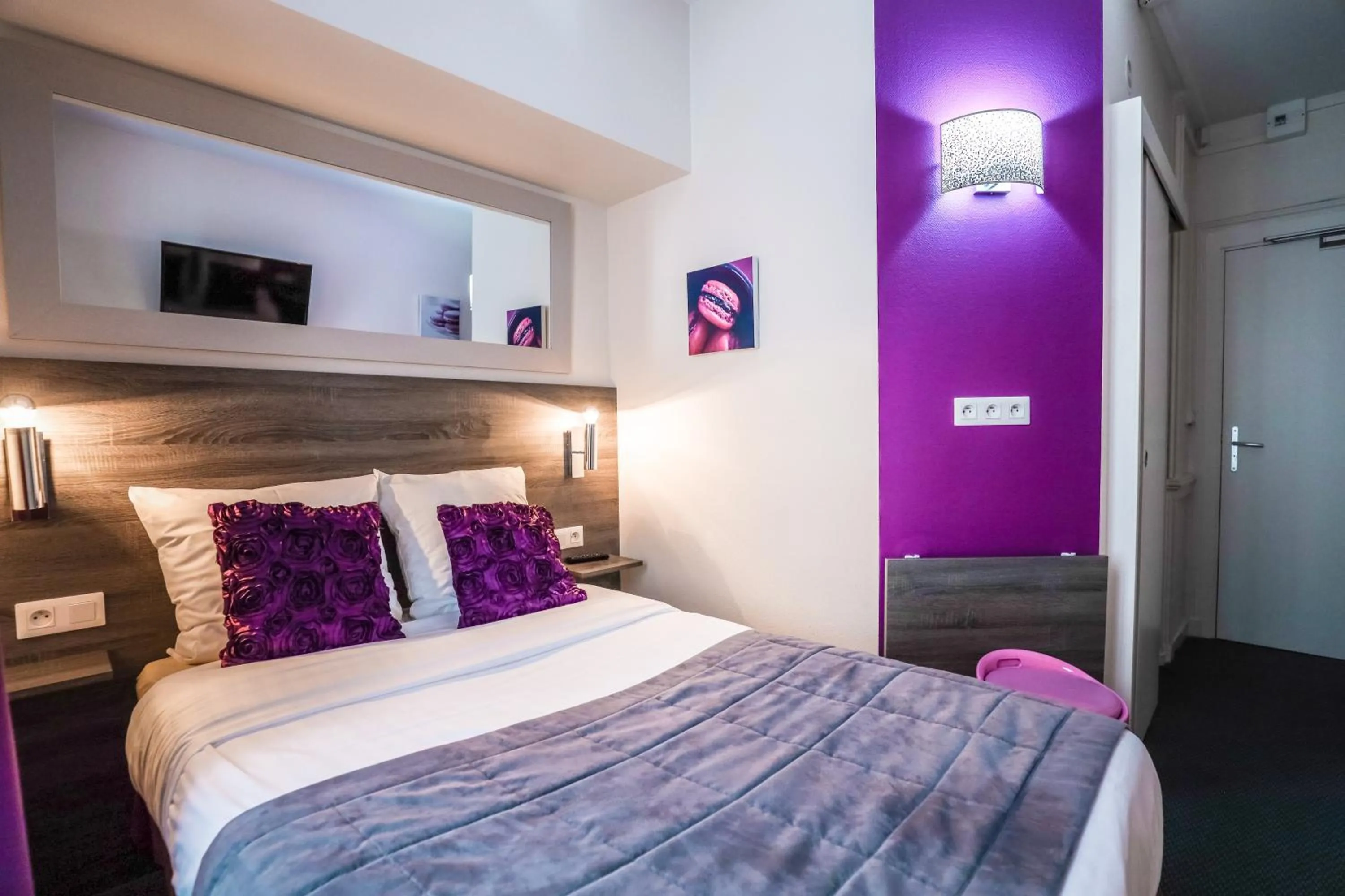 Bedroom, Bed in Hotel De La TA