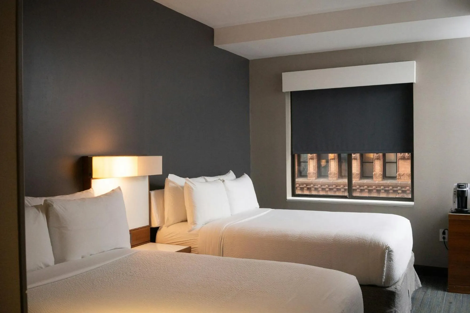 Bedroom, Bed in The Cloud One New York-Downtown, by the Motel One Group