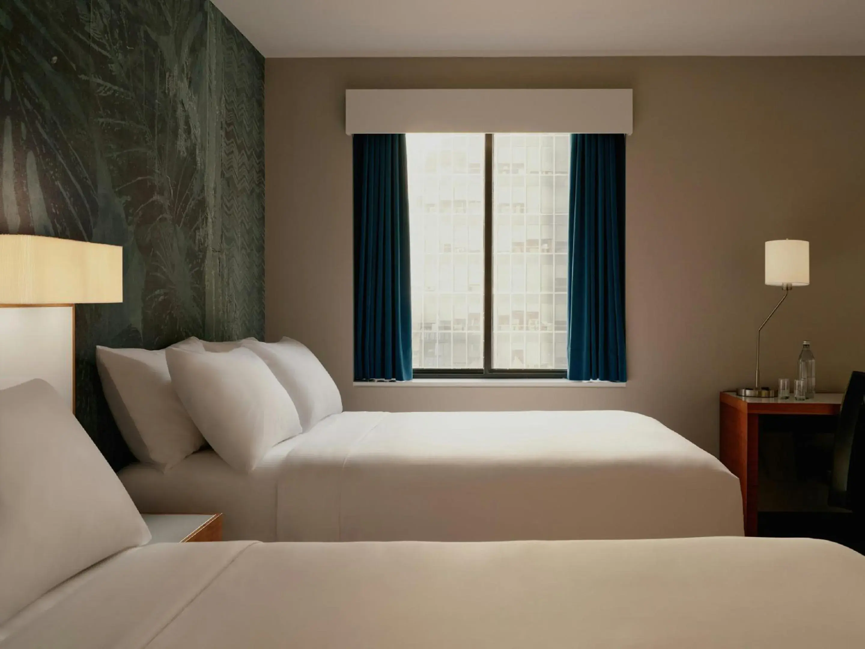 Standard Queen Room with Two Double Beds in The Cloud One New York-Downtown, by the Motel One Group Standard Queen Room with Two Double Beds in The Cloud One New York-Downtown, by the Motel One Group