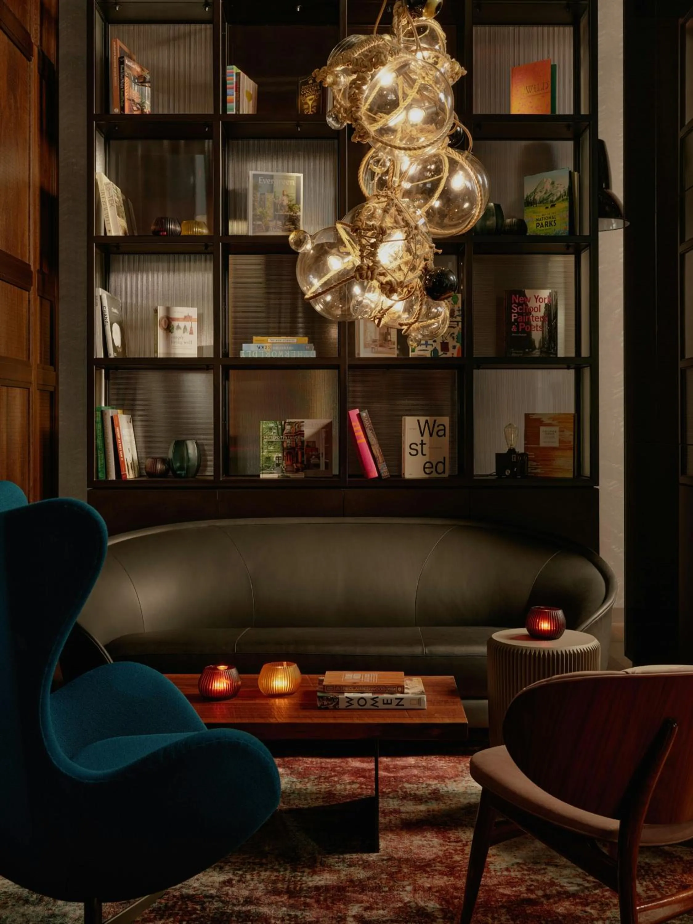 Lounge or bar in The Cloud One New York-Downtown, by the Motel One Group