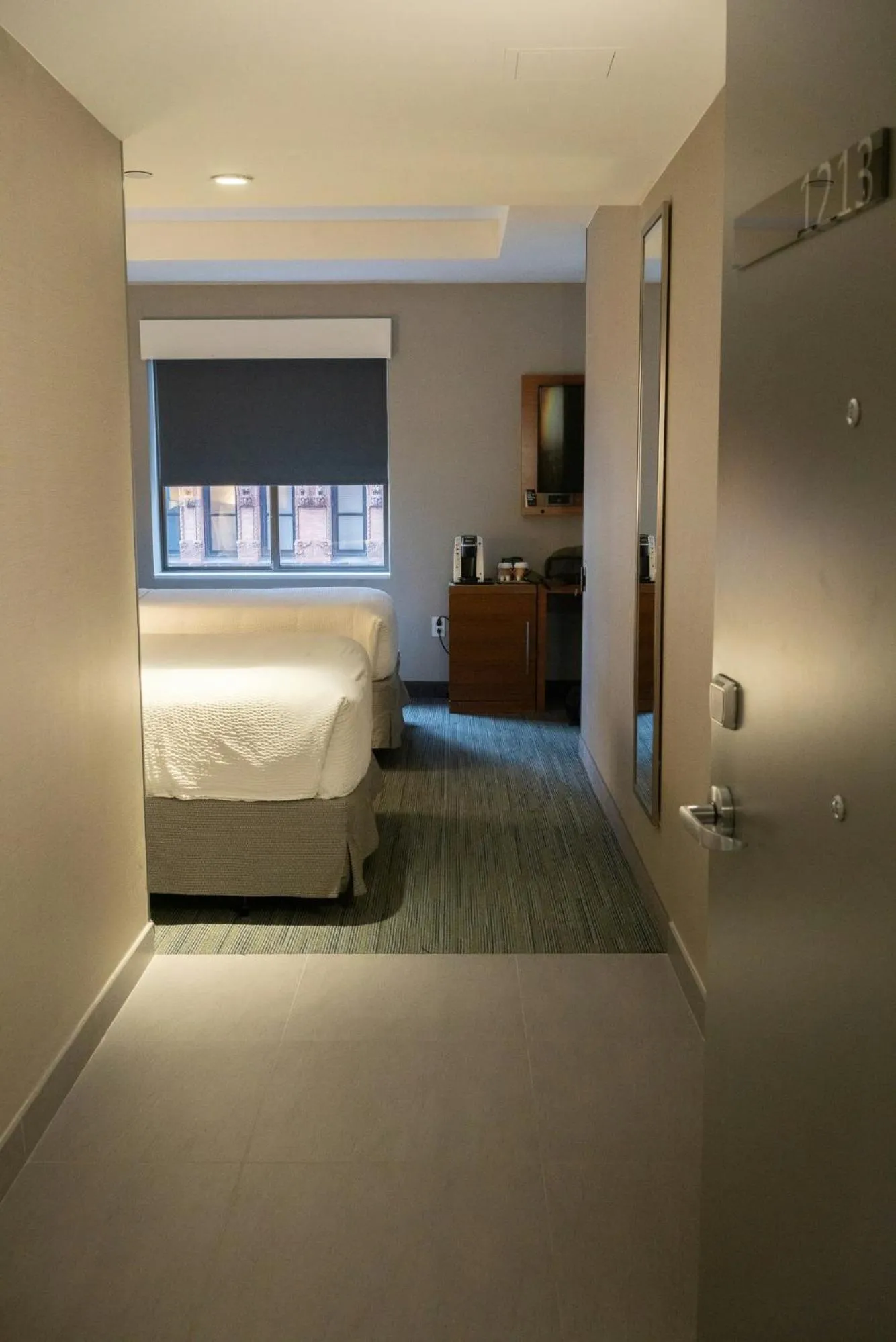 Photo of the whole room, Bed in The Cloud One New York-Downtown, by the Motel One Group