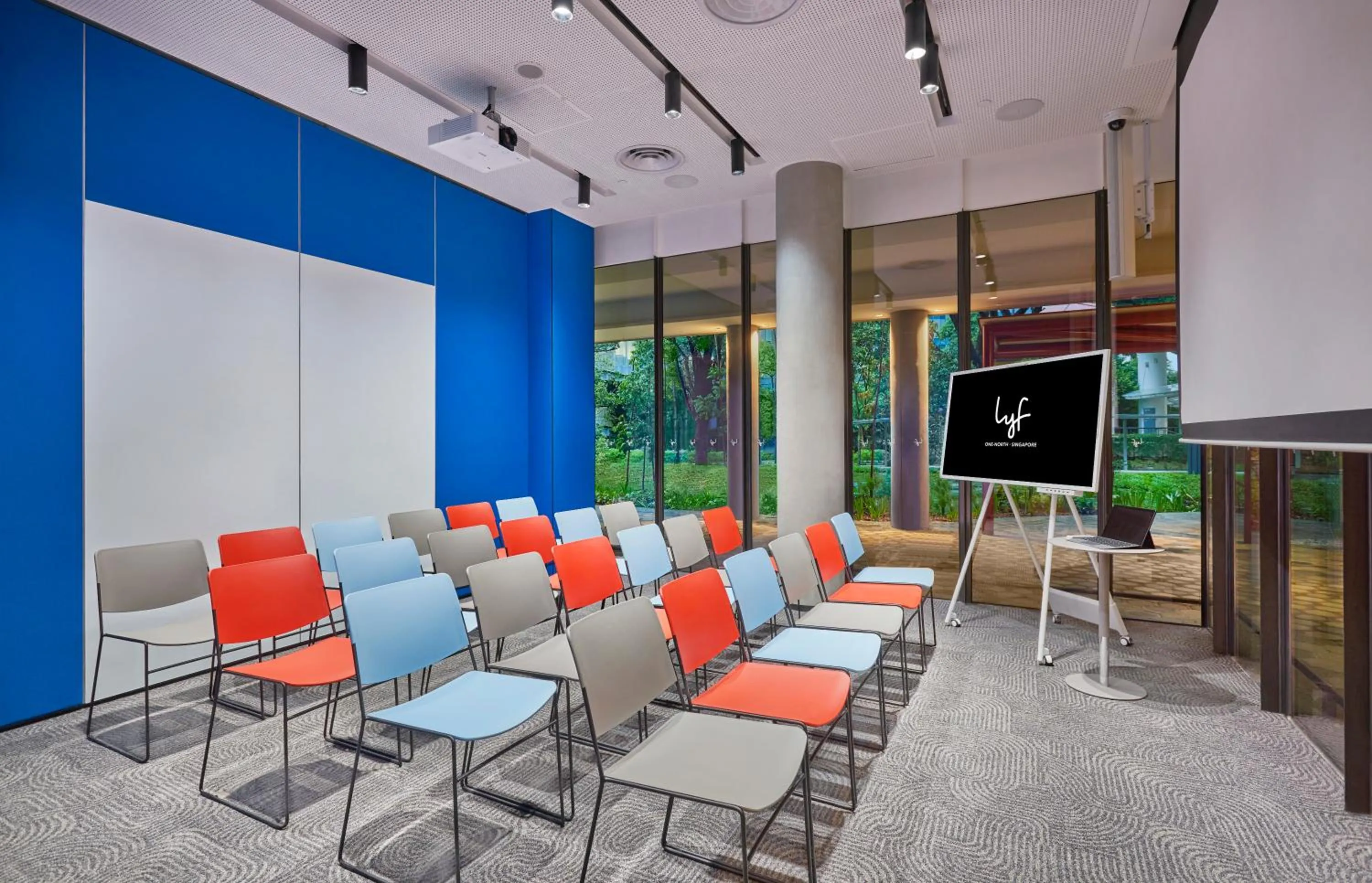 Meeting/conference room in lyf one-north Singapore