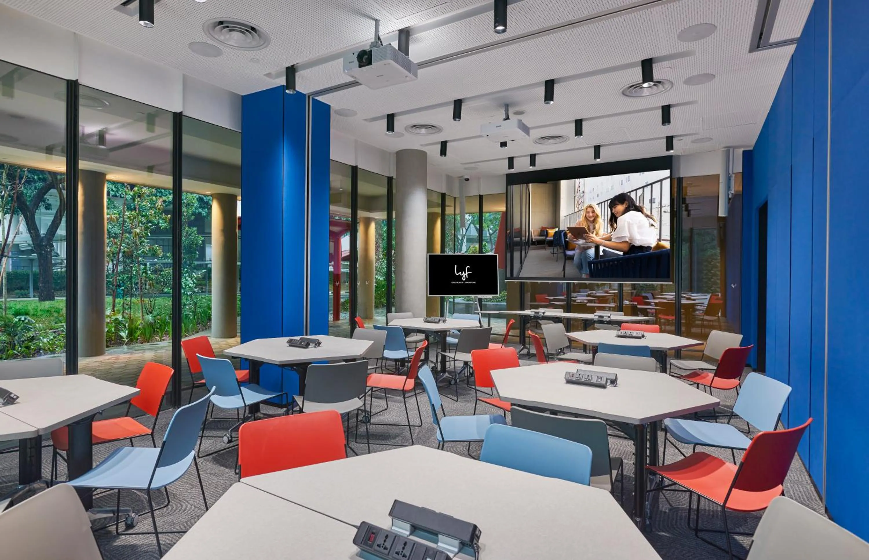Meeting/conference room in lyf one-north Singapore