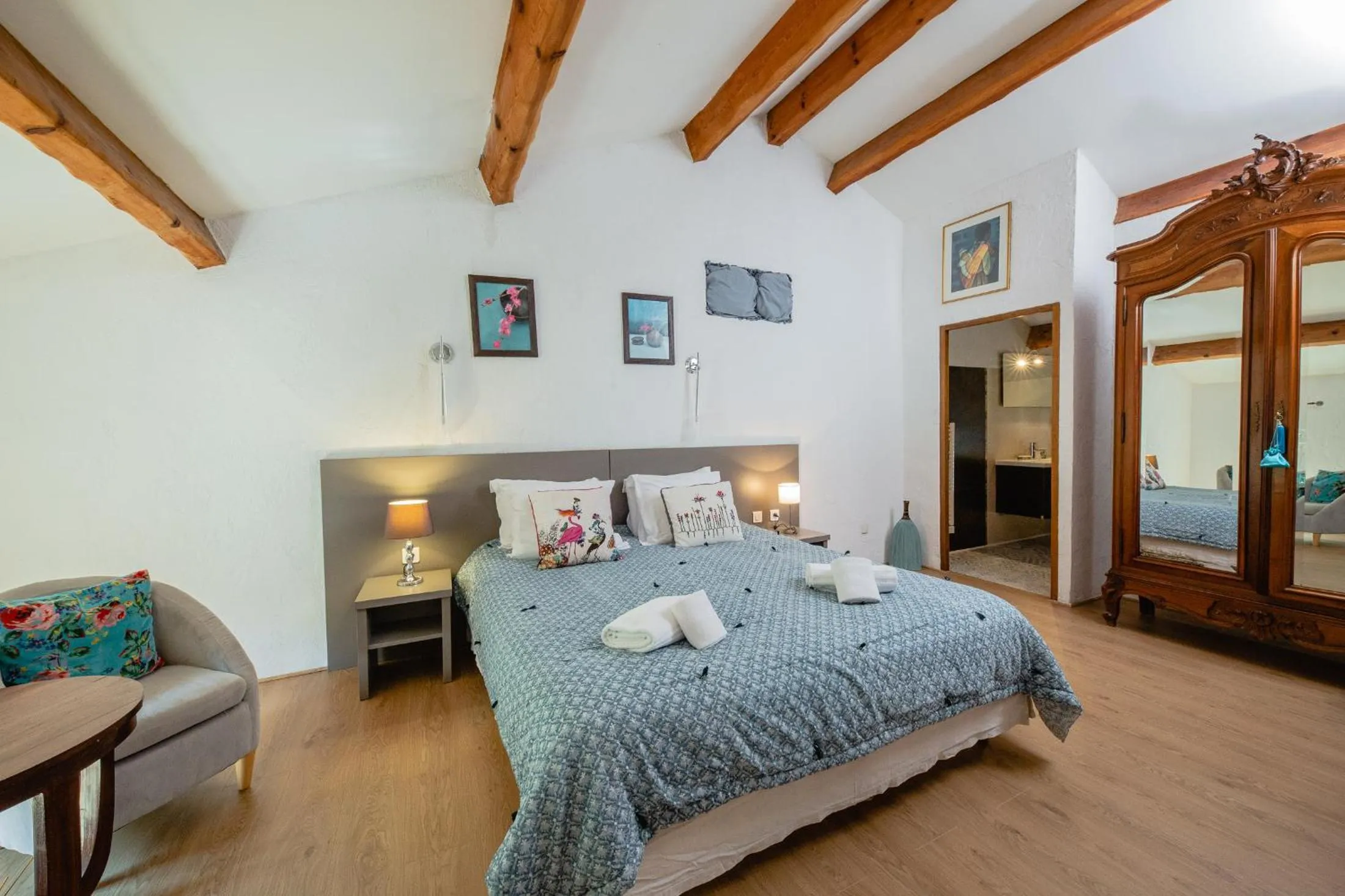 Bed in Auberge U n'Antru Versu