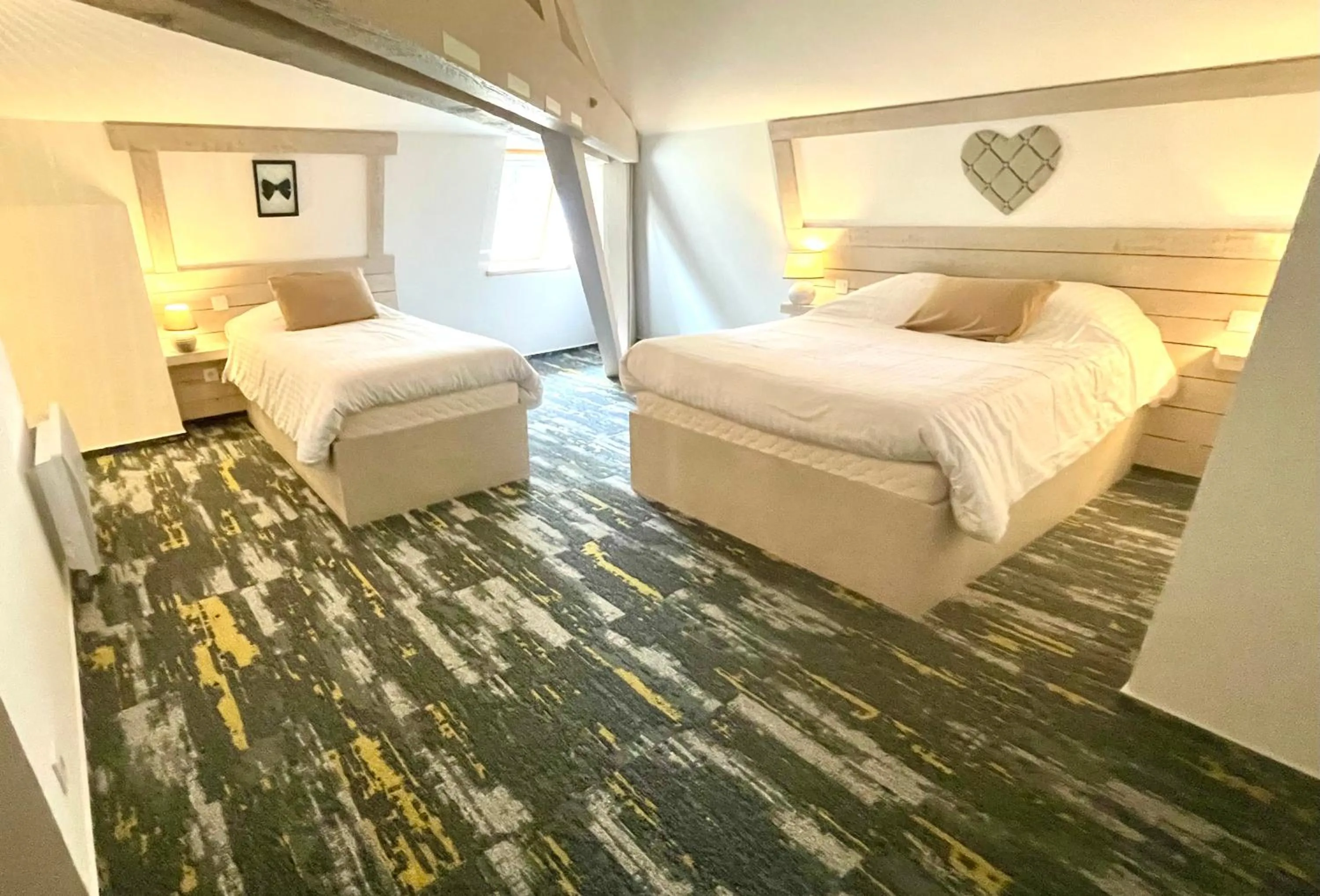 Bed in La Demeure des 2 Trésors