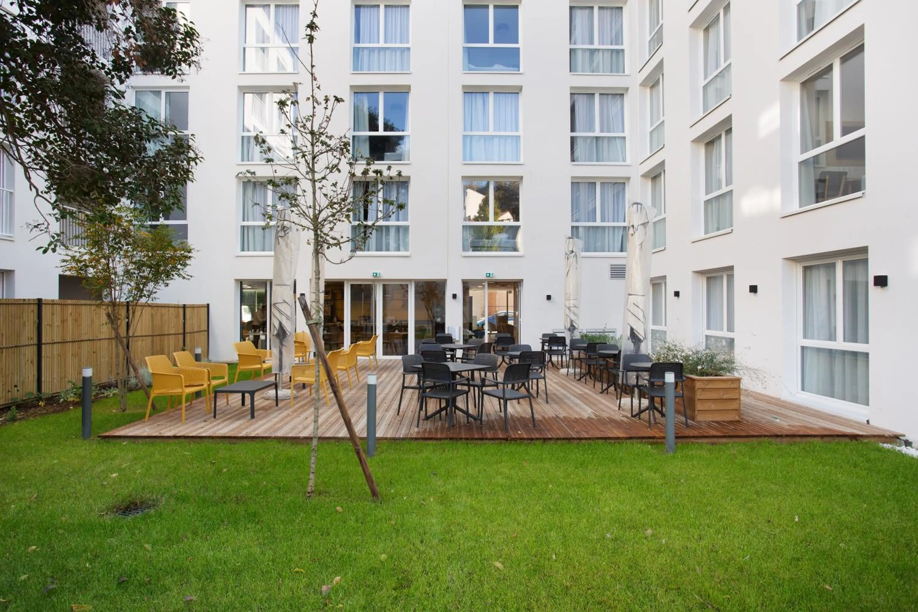 Garden in Appart Hotel Odalys City Toulouse Centre Compans Caffarelli