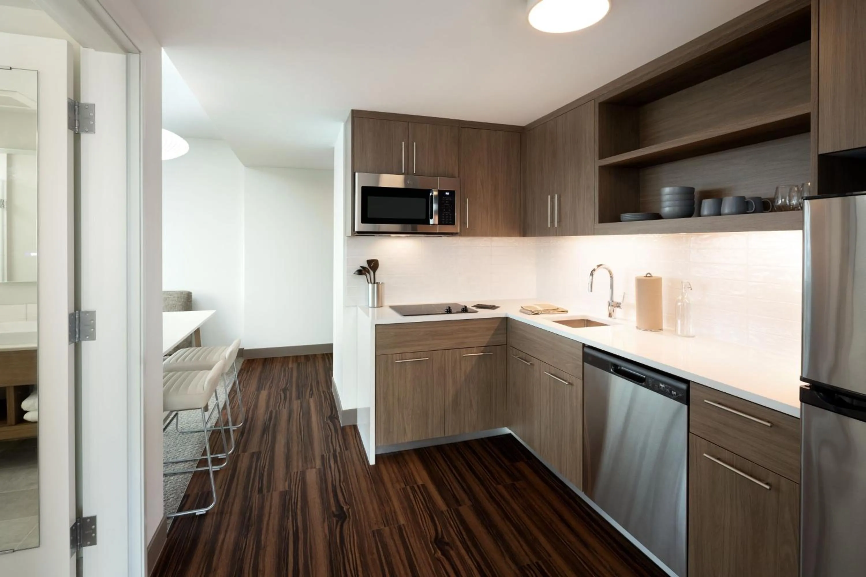 Kitchen or kitchenette in Element Austin at The Domain