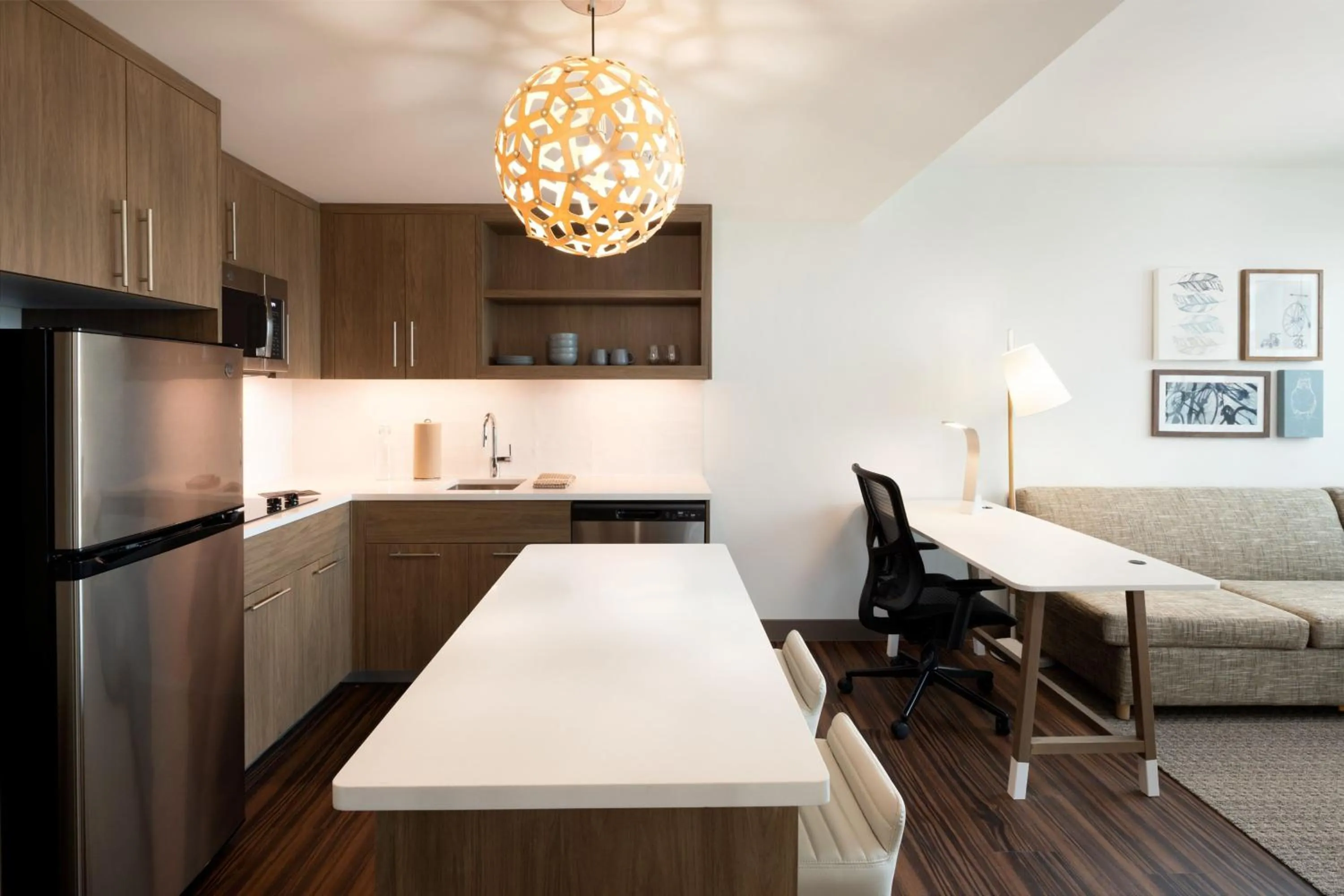 Kitchen or kitchenette in Element Austin at The Domain