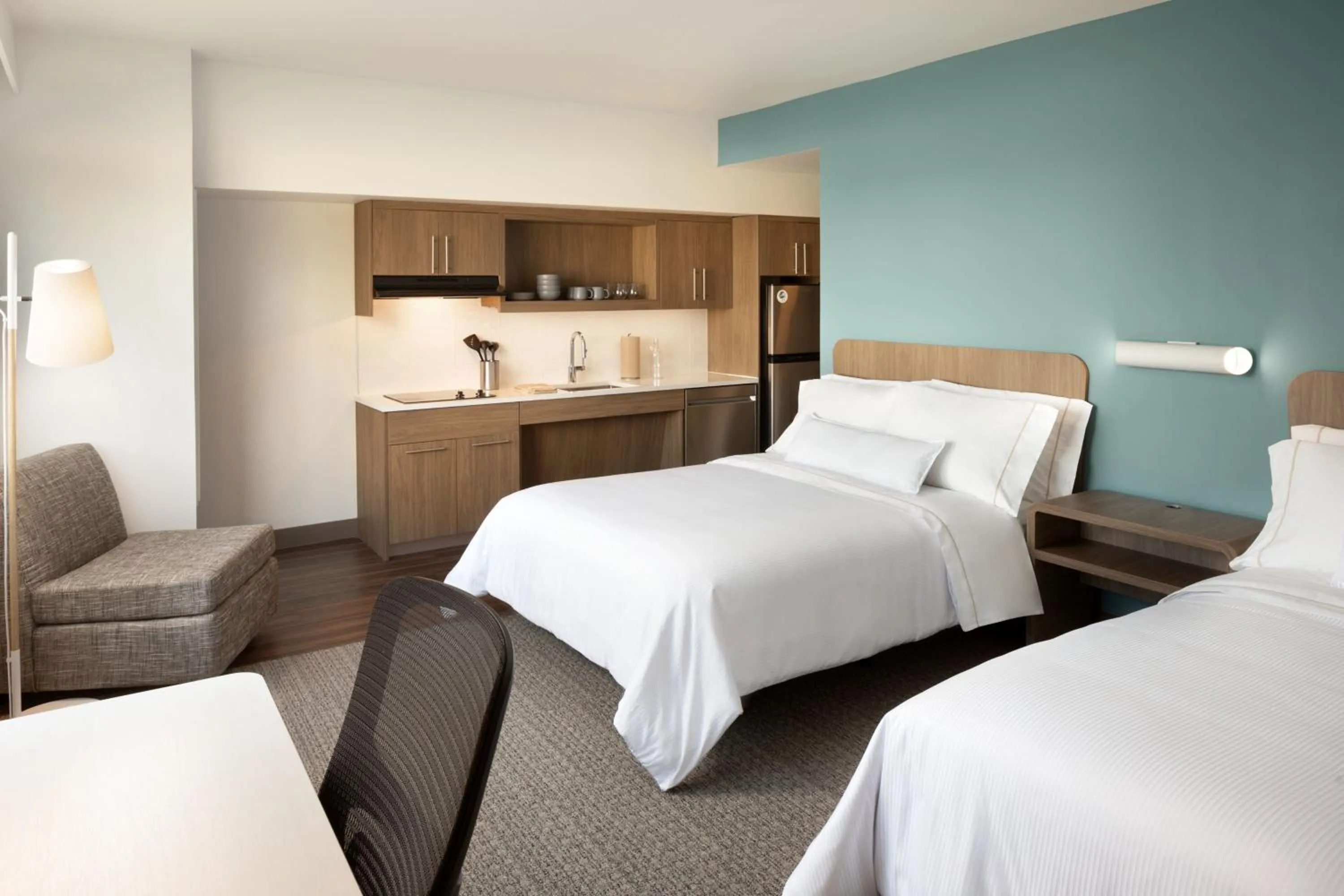 Photo of the whole room, Bed in Element Austin at The Domain