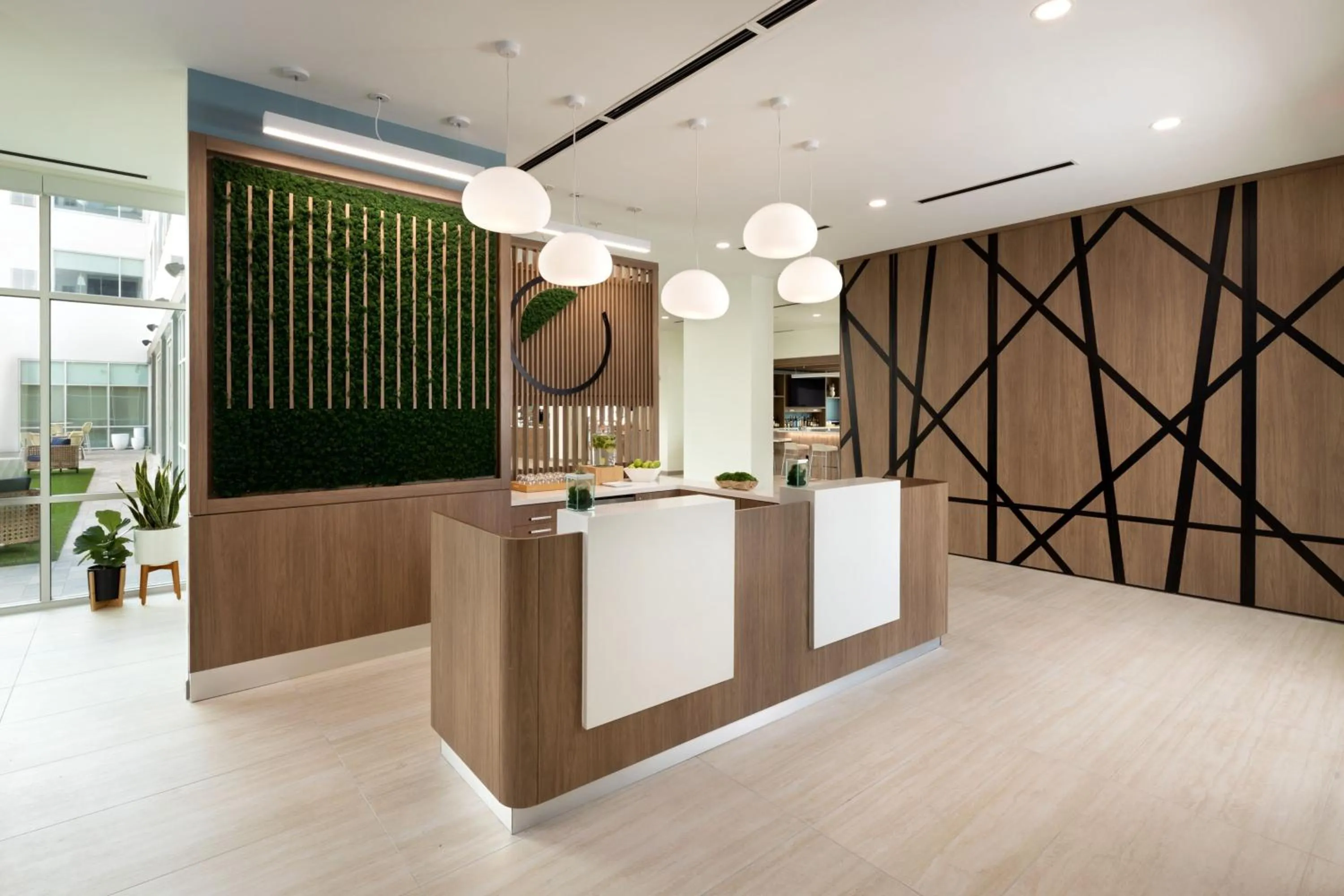 Lobby or reception in Element Austin at The Domain