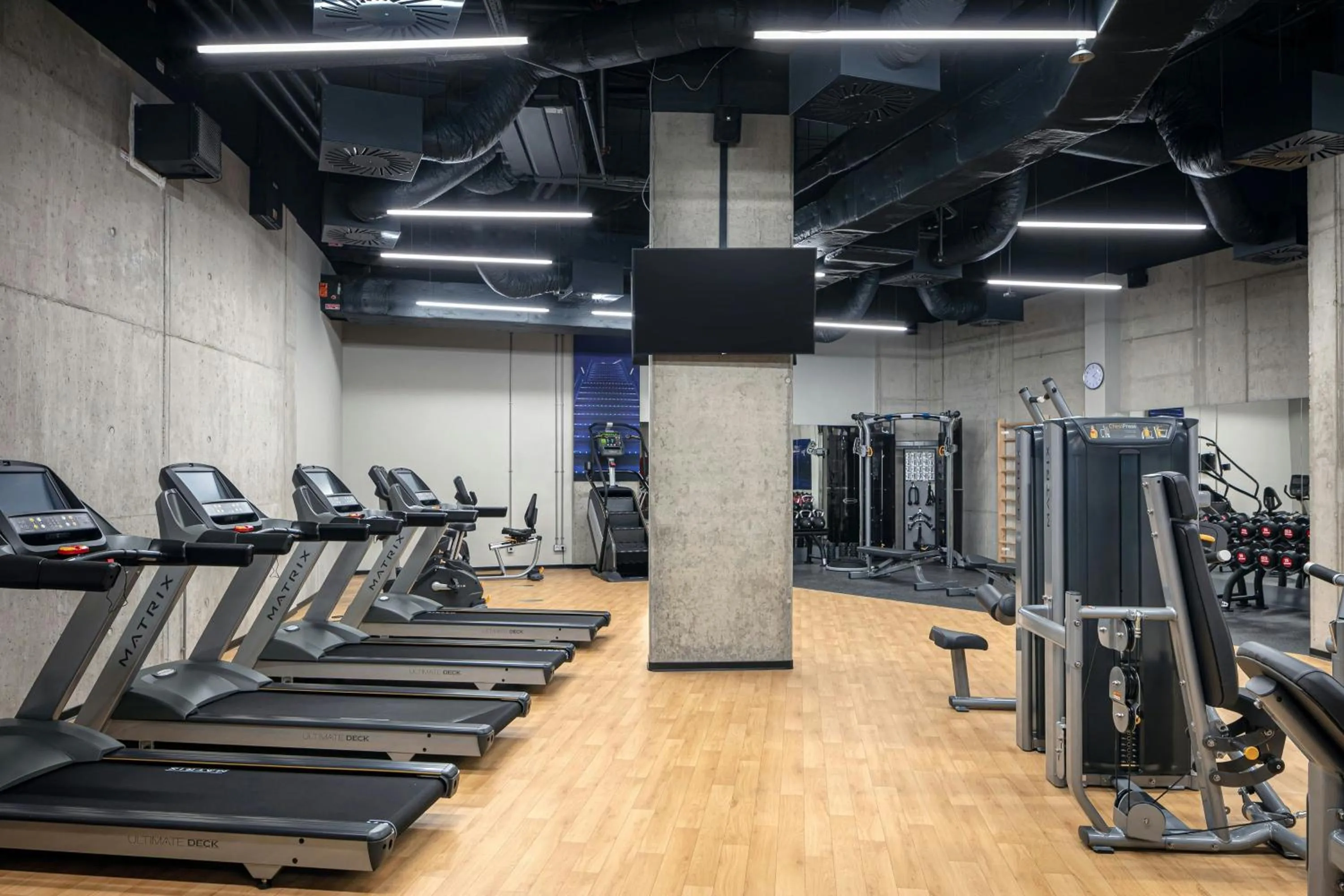 Fitness centre/facilities in STAGES HOTEL Prague, a Tribute Portfolio Hotel