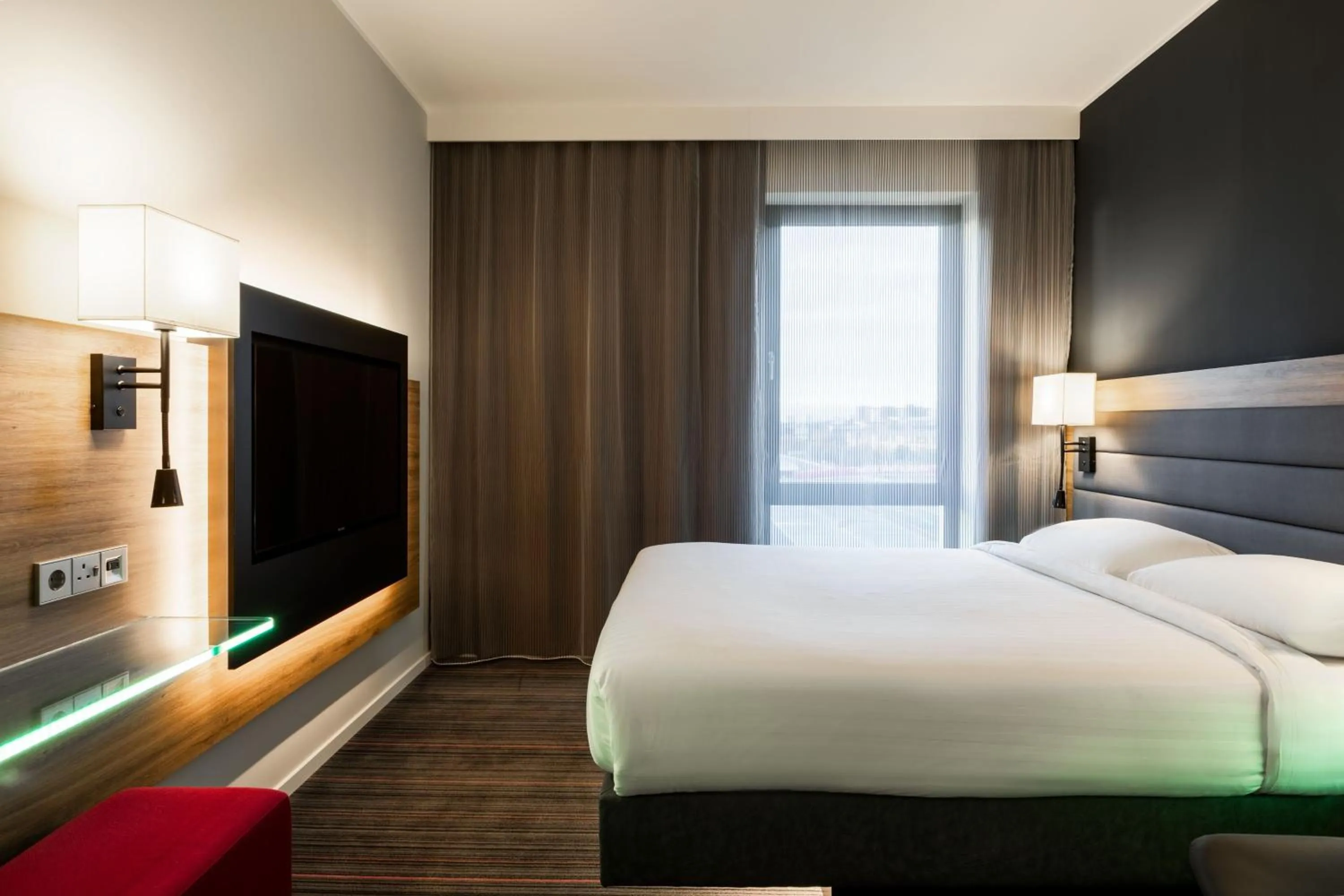 Bedroom, Bed in Moxy Glasgow SEC