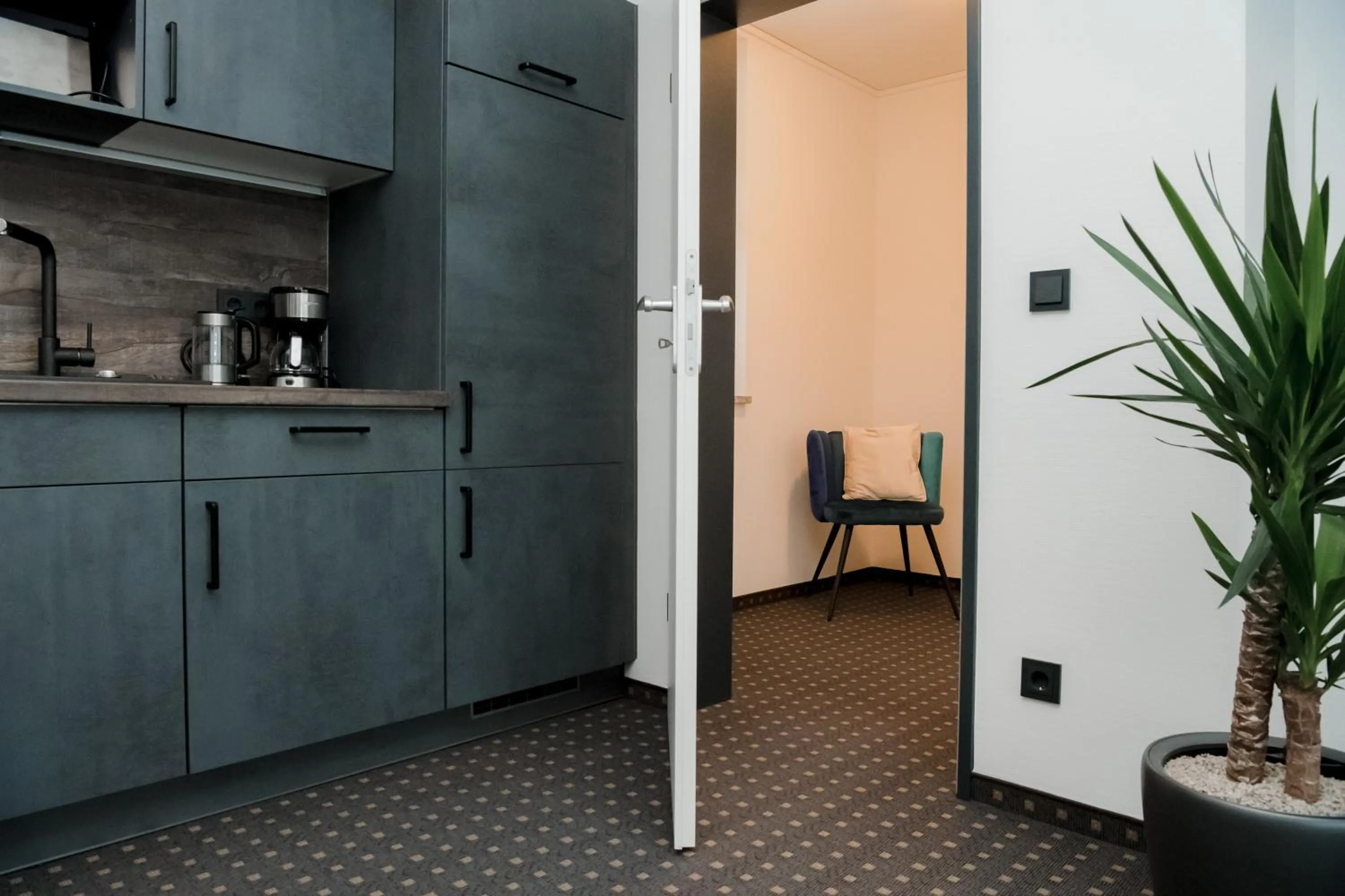 kitchen in Hotel Alekto