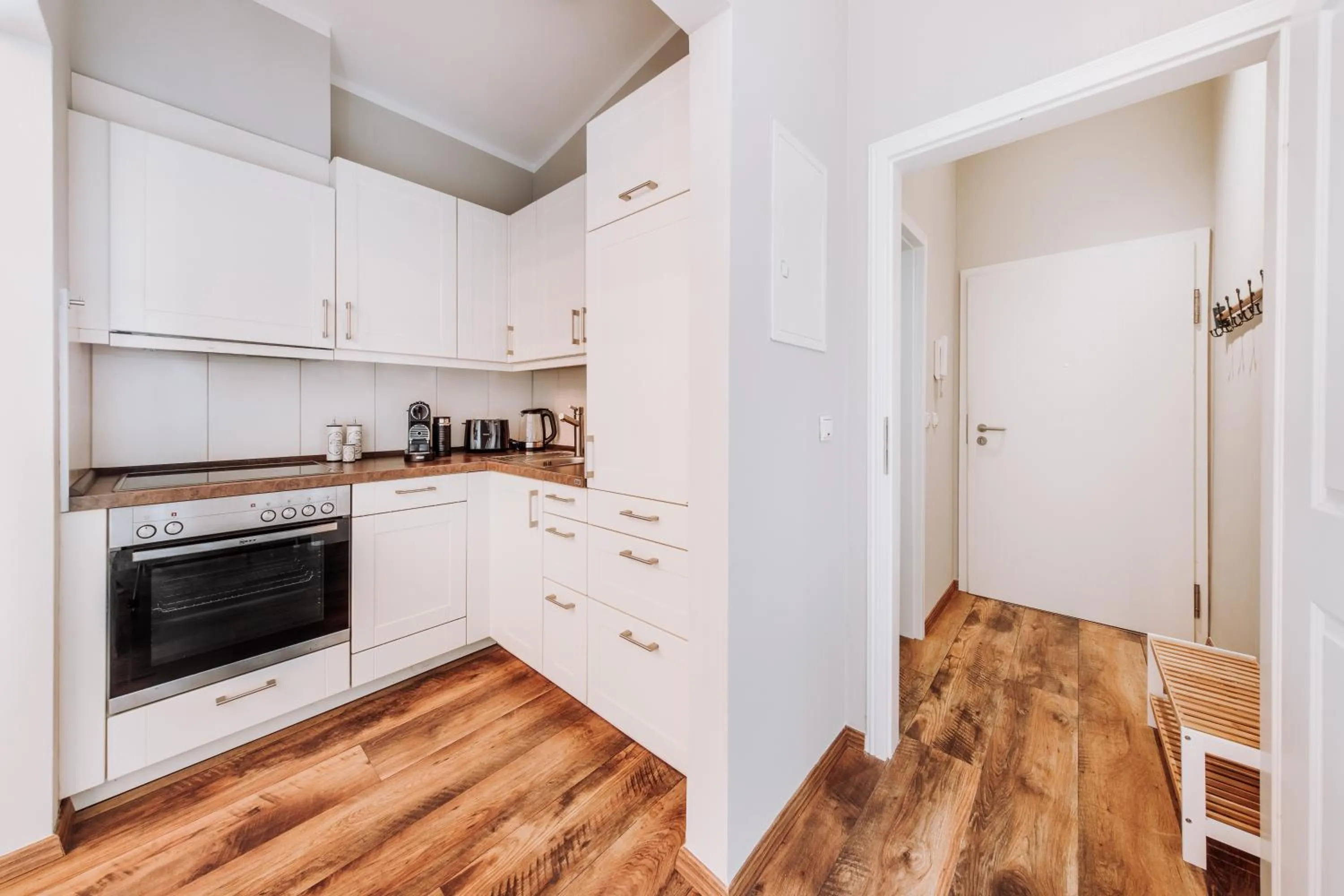 Kitchen or kitchenette in Sonne-Strand-Binz