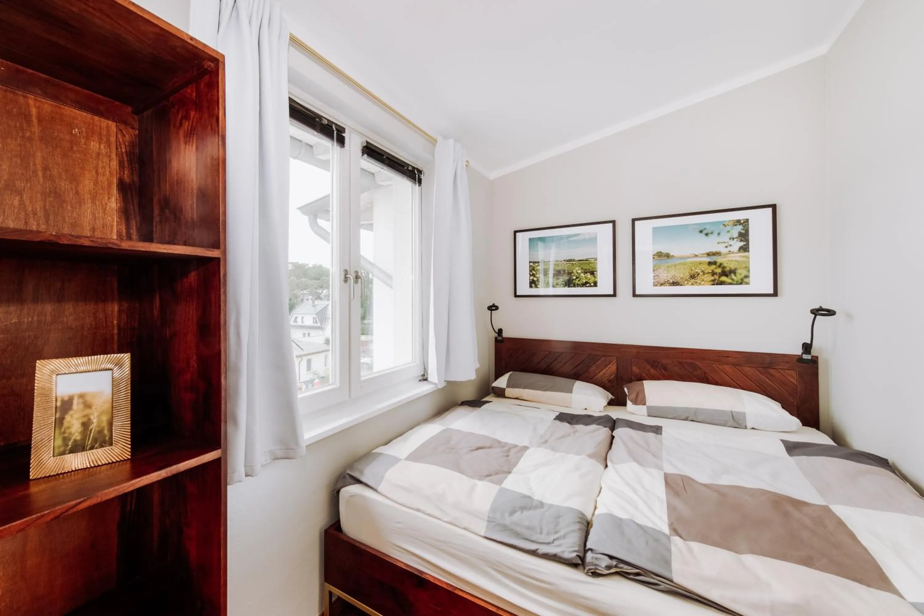 Bedroom, Bed in Sonne-Strand-Binz