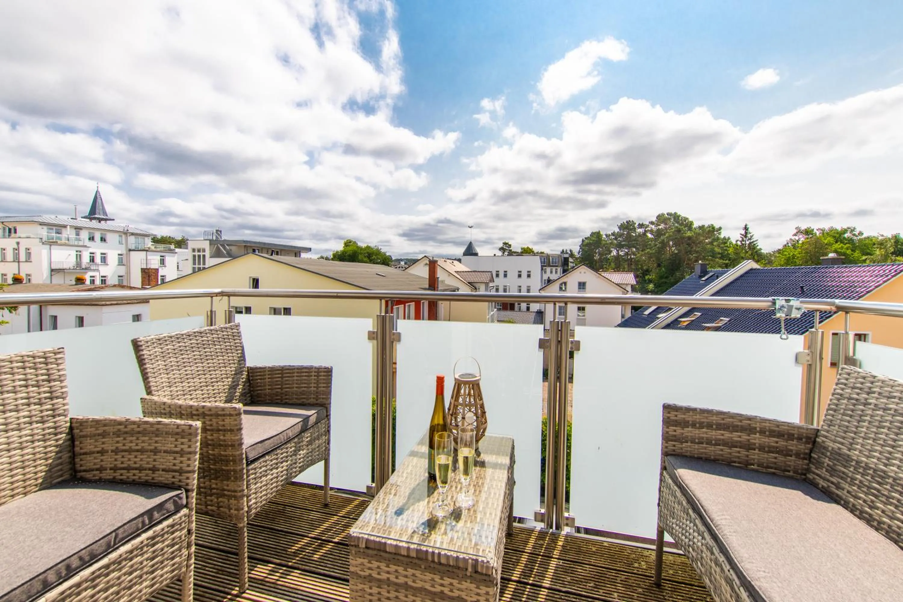 Balcony/Terrace in Sonne-Strand-Binz