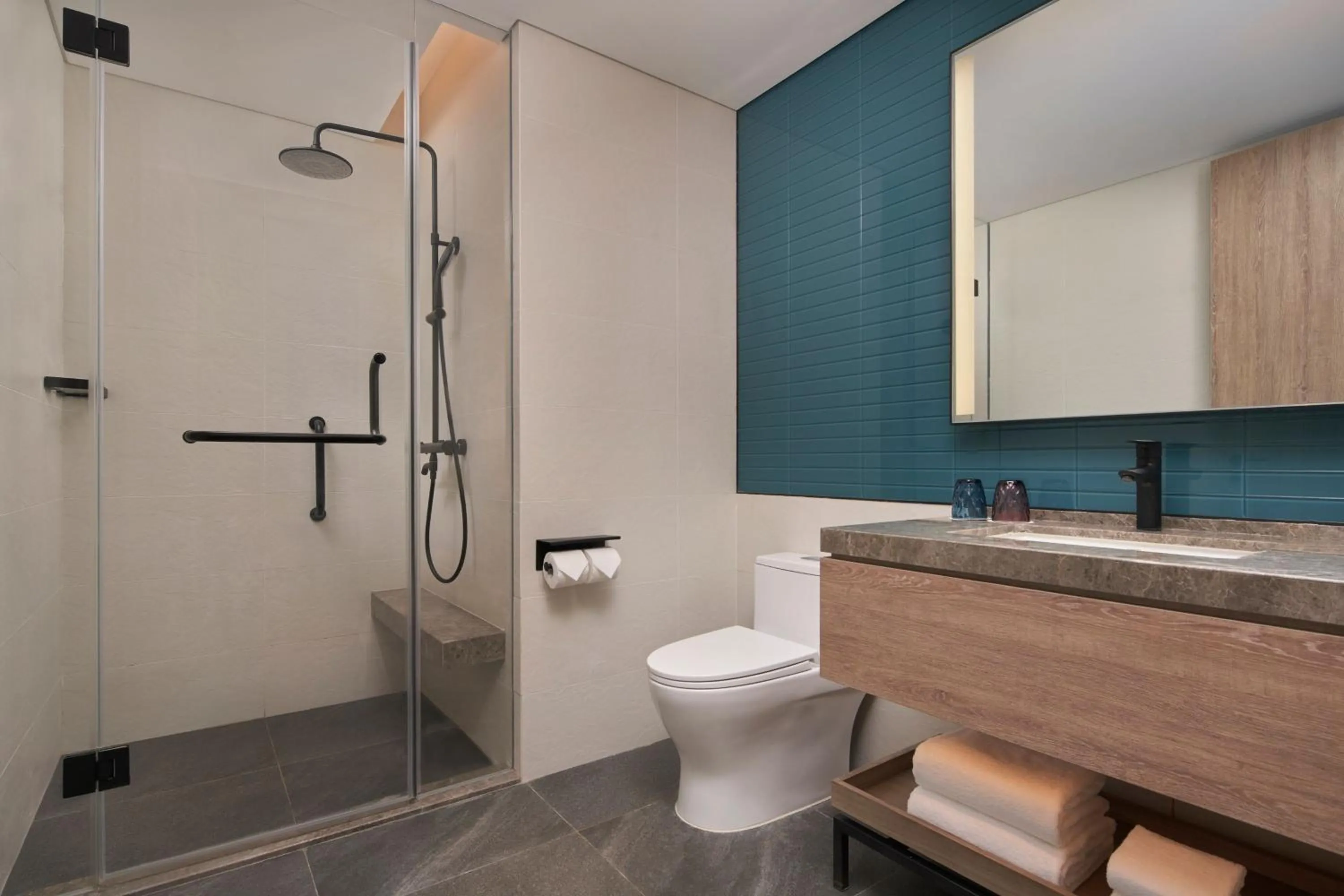 Bathroom in Element Beijing Yanqing