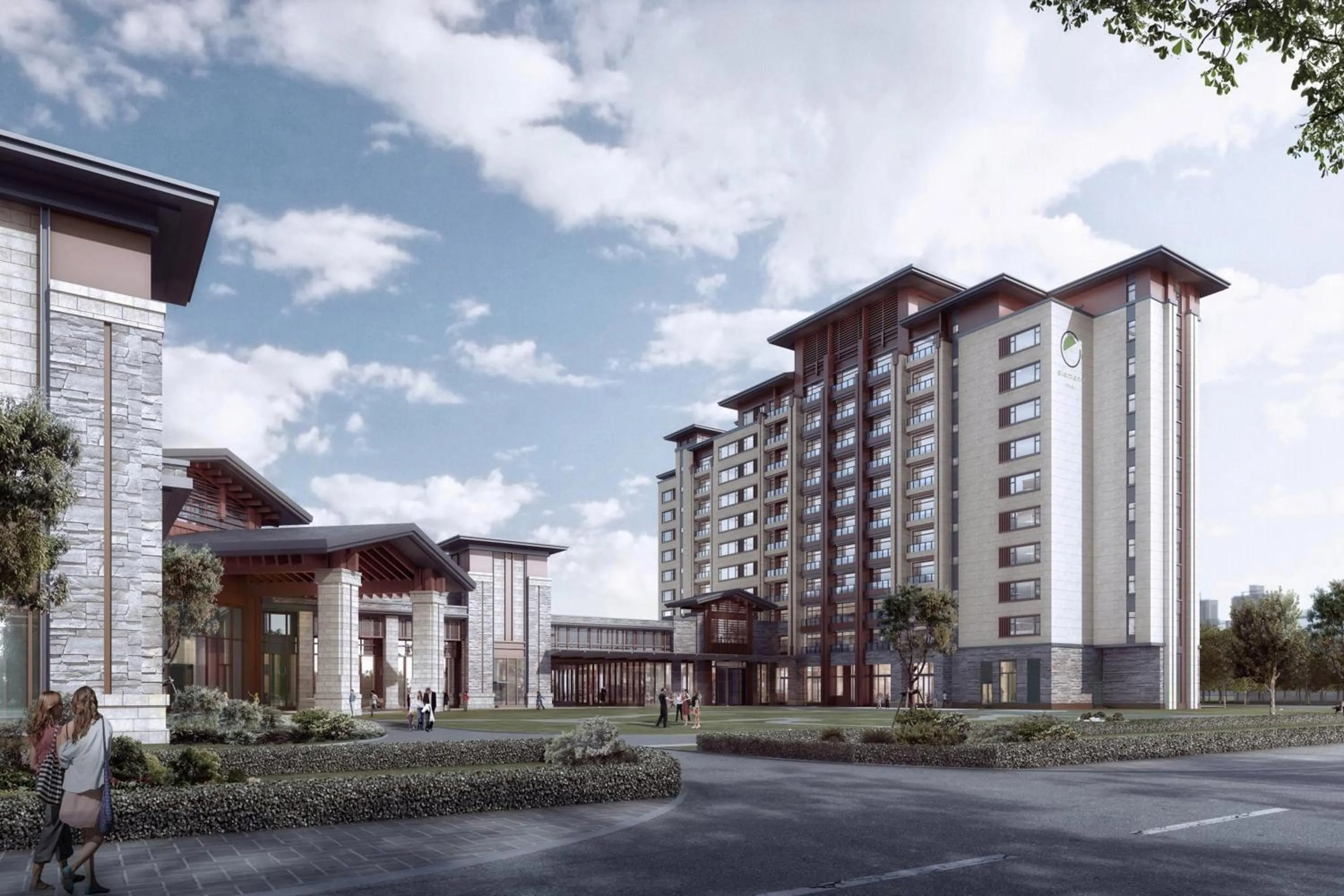 Property building in Element Beijing Yanqing