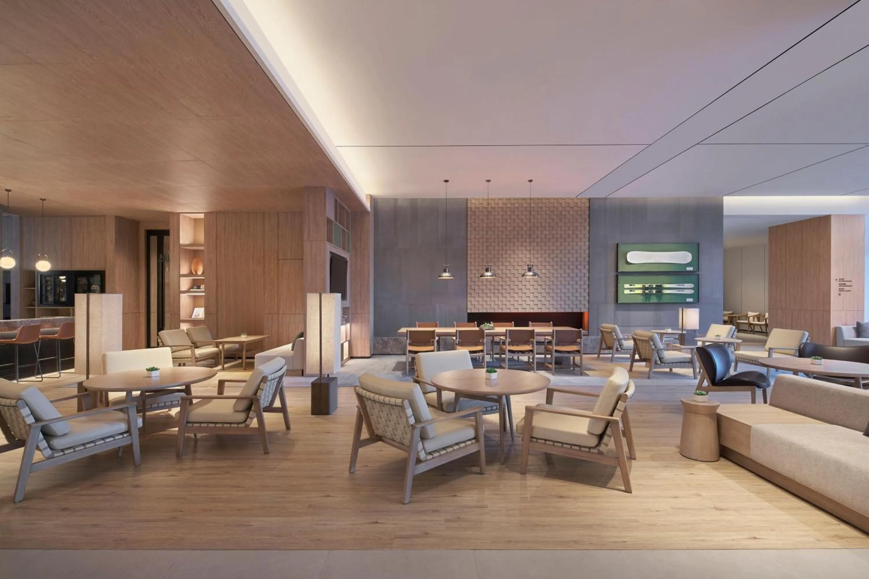 Lobby or reception in Element Beijing Yanqing