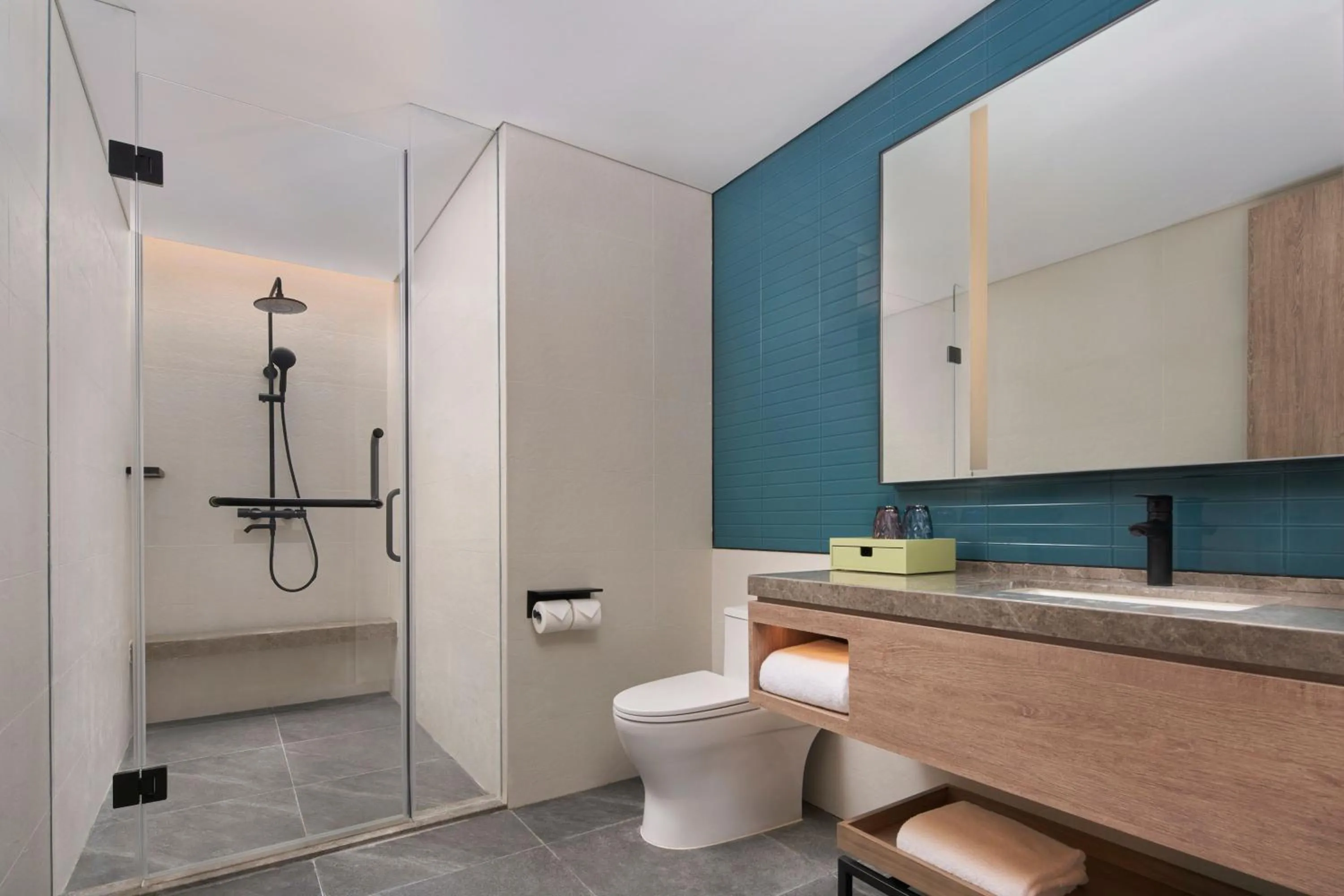 Bathroom in Element Beijing Yanqing